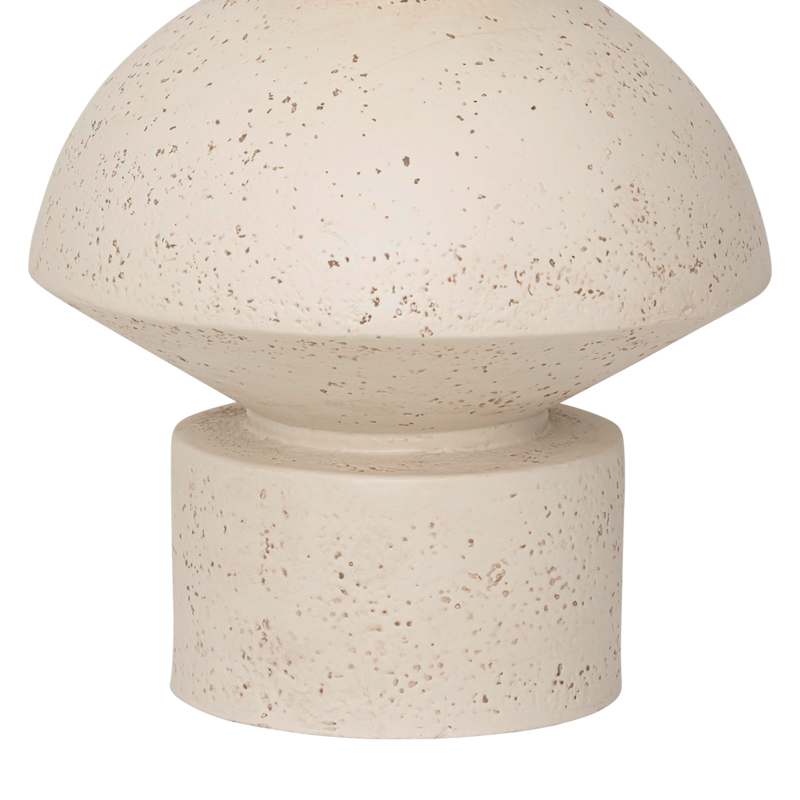 Ceramic vase THABO broken white
