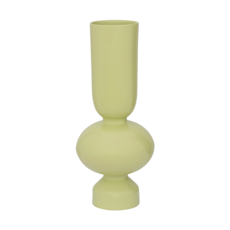 Lime Green Ceramic Vase NIKA