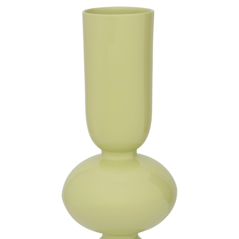 Lime Green Ceramic Vase NIKA