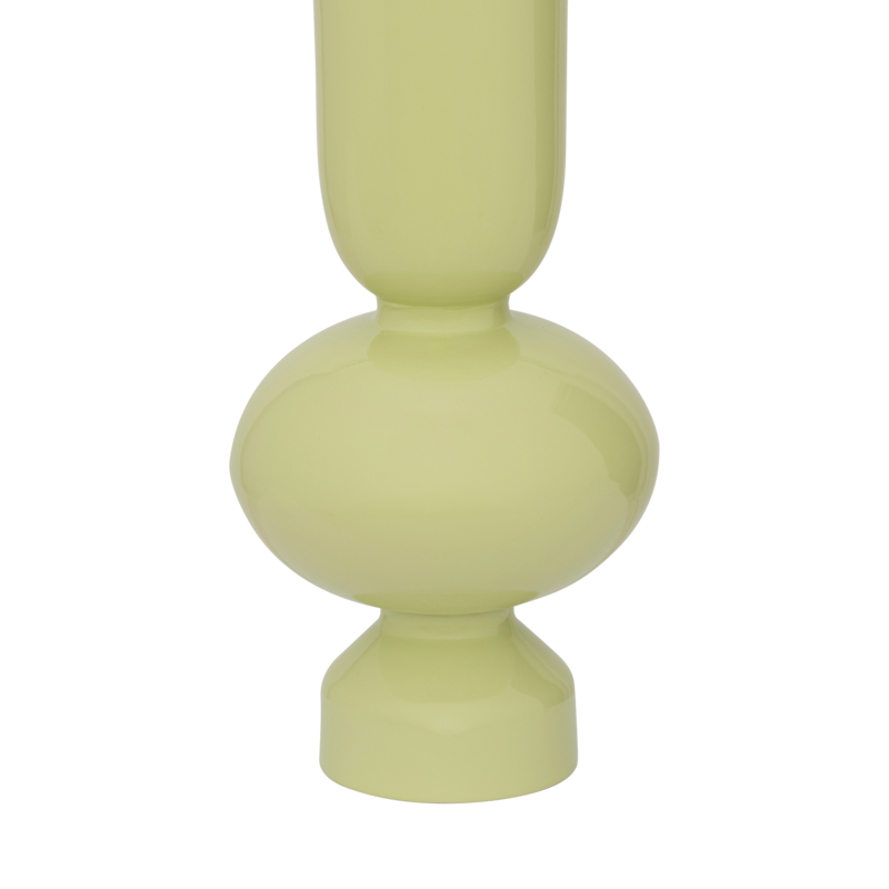 Lime Green Ceramic Vase NIKA