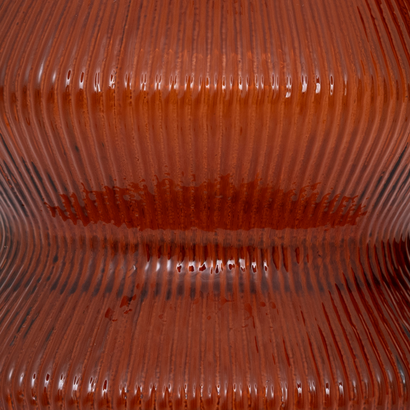 XL SKYE Orange Candle Holder