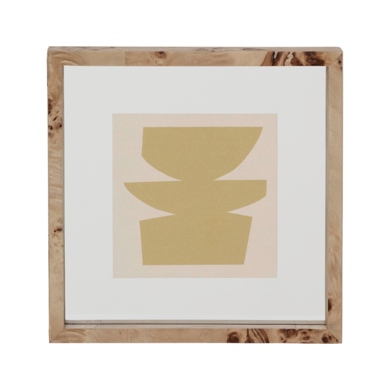 MOKO Burl Veneer Photo Frame