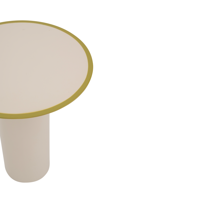 Bočný stolík TIRO zlomená biela