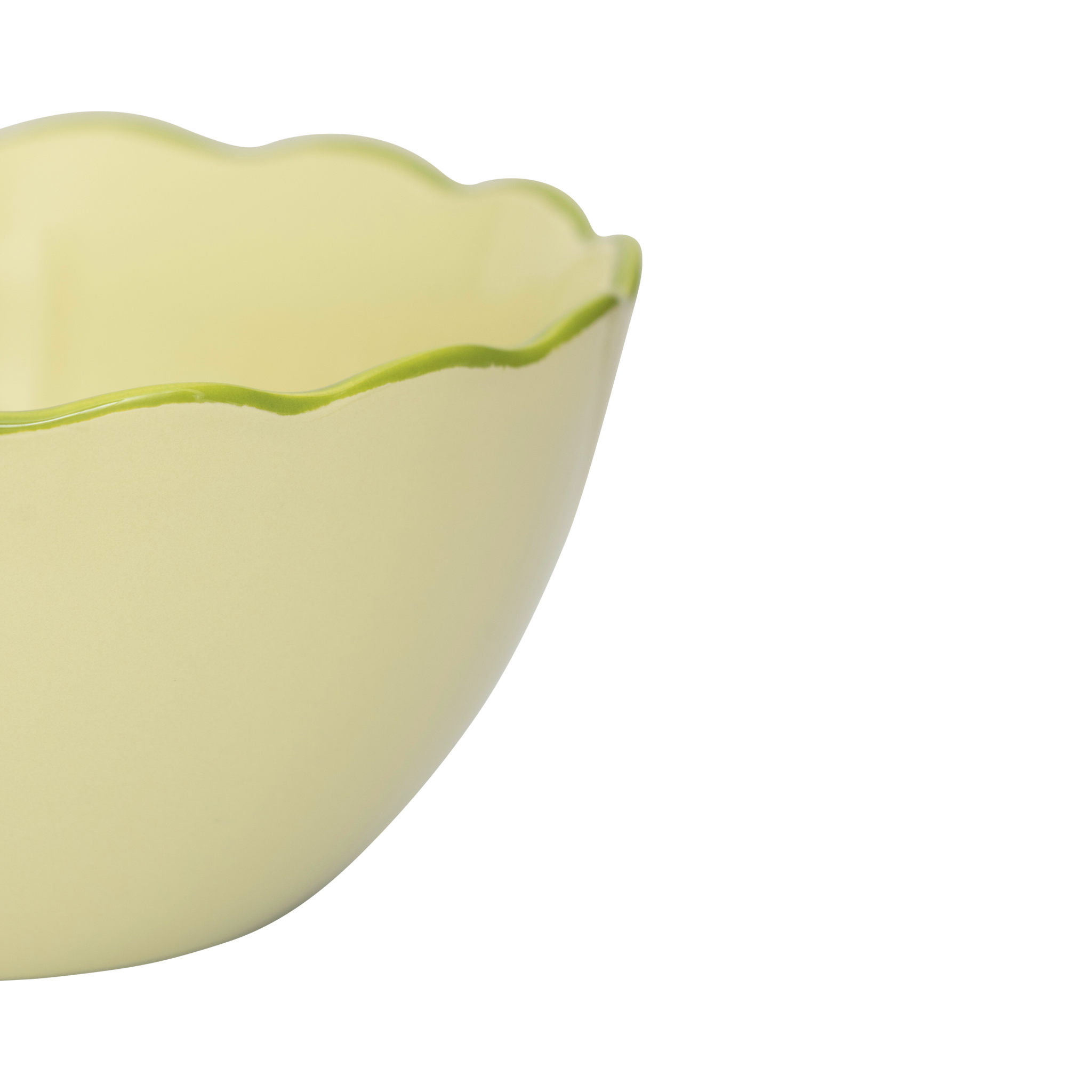 Miska keramická GOOD MORNING zelená