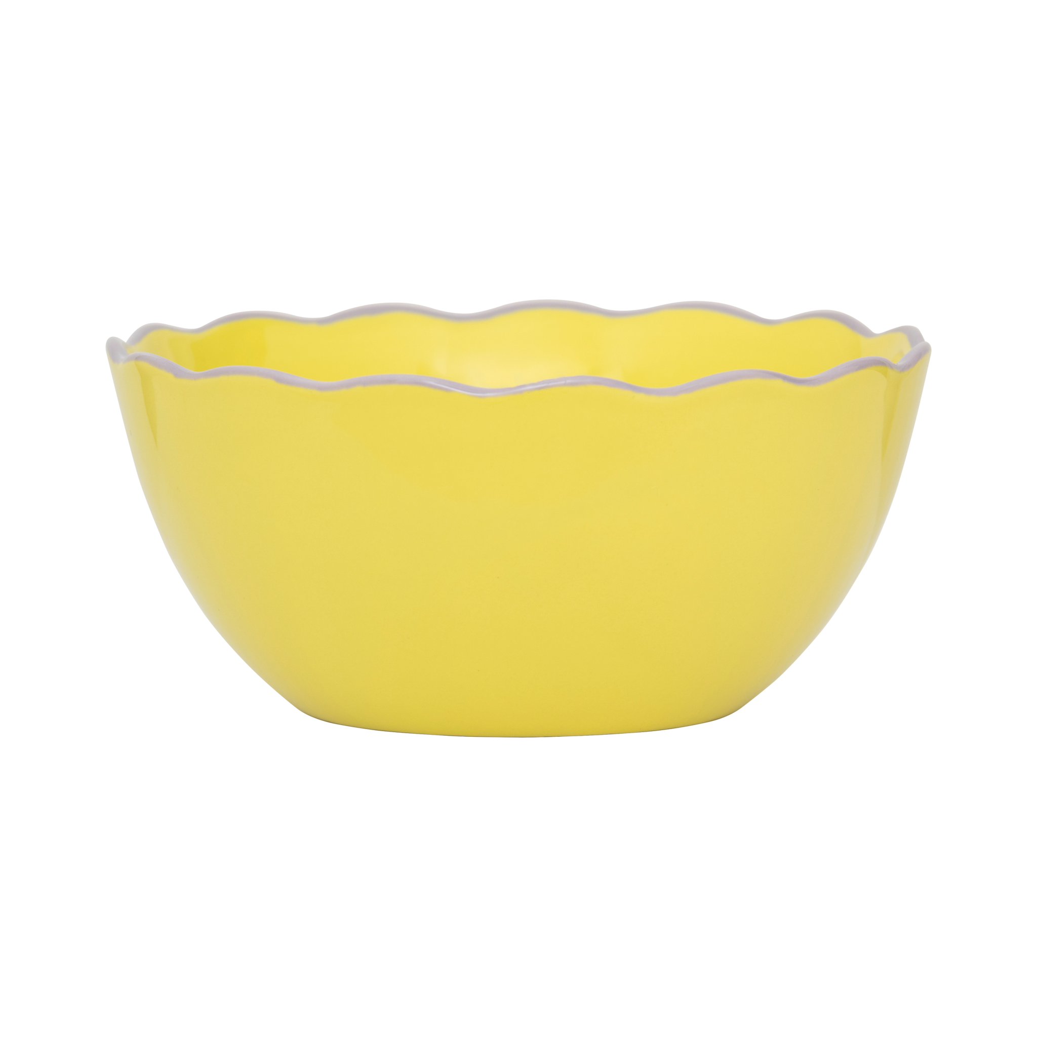 GOOD MORNING ceramic bowl yellow