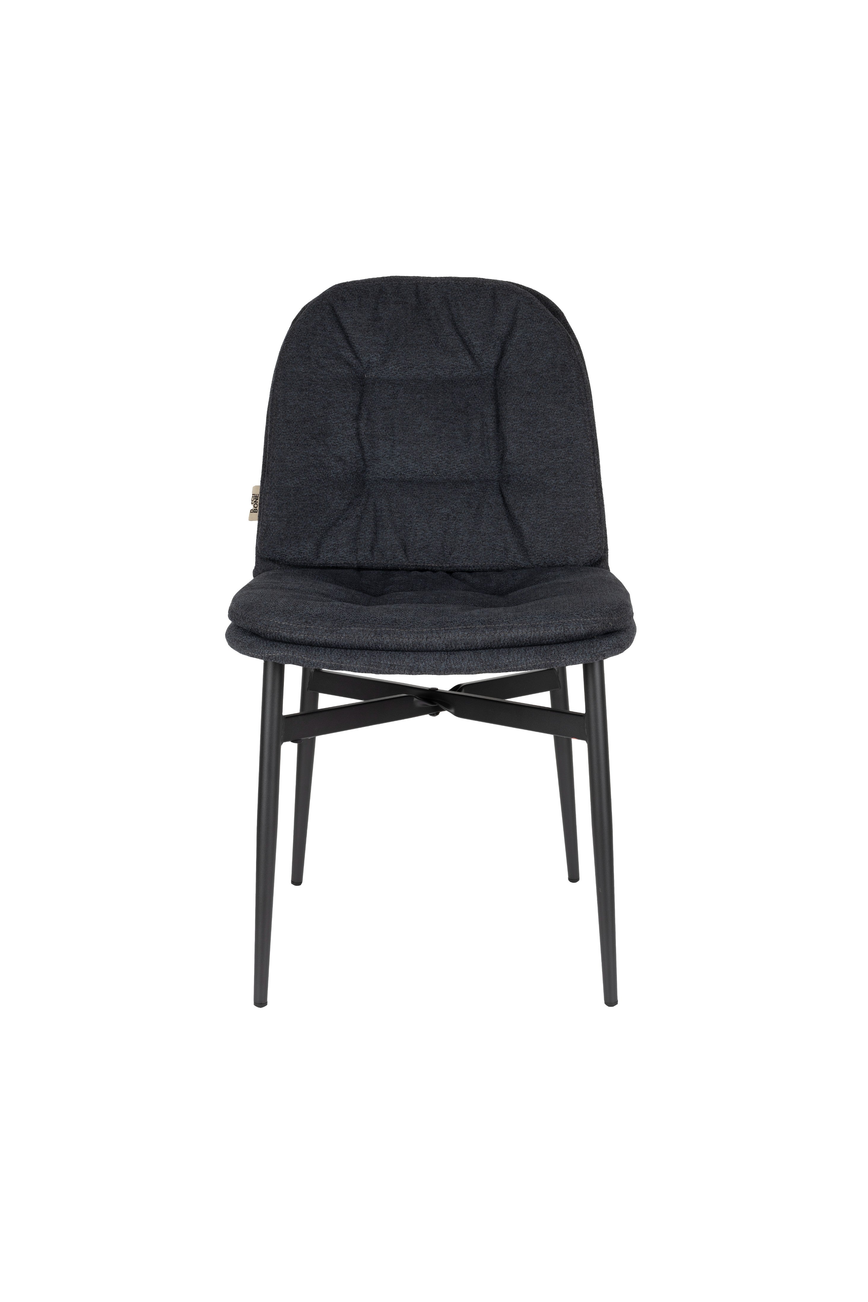 JADE chair dark blue with black base