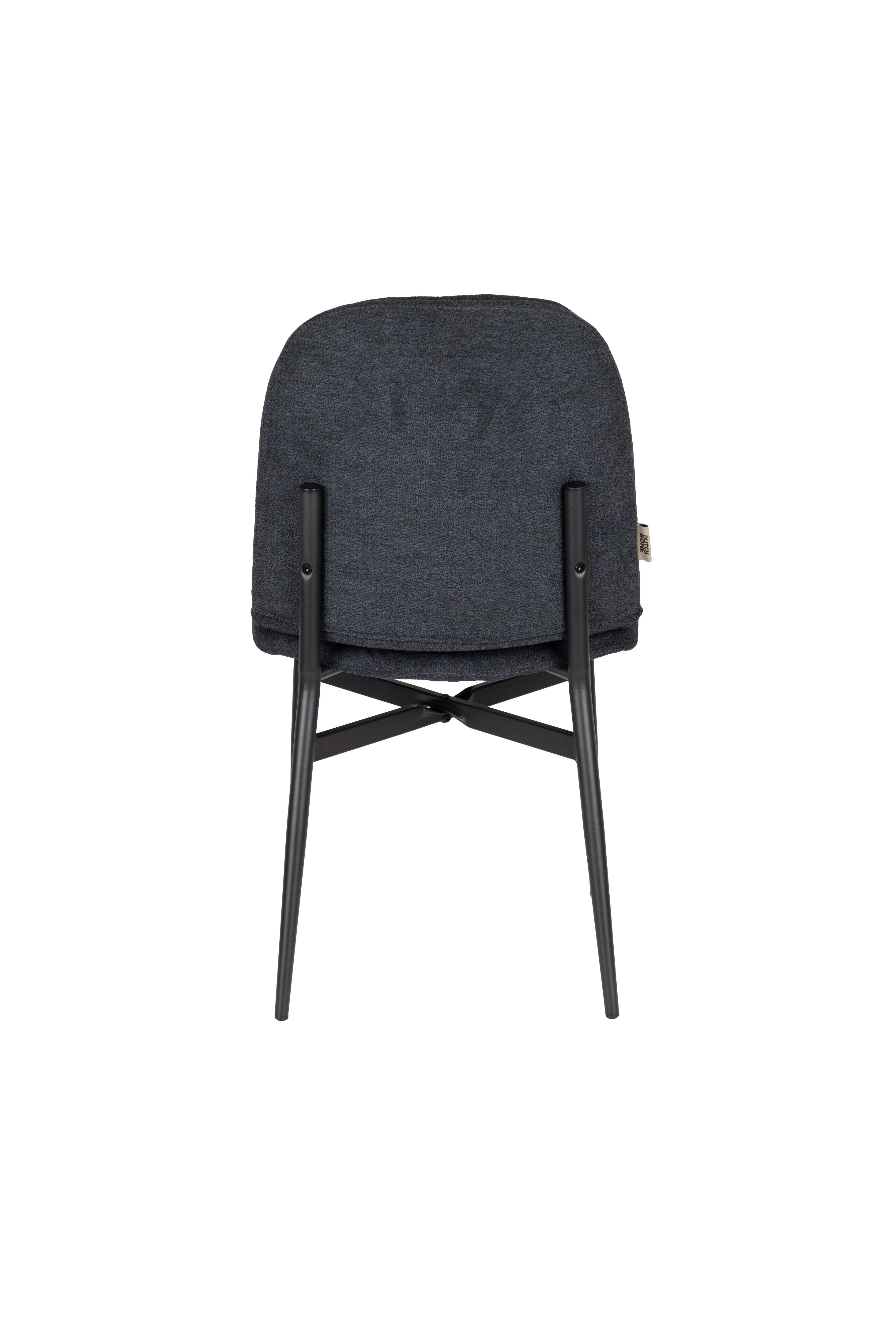 JADE chair dark blue with black base