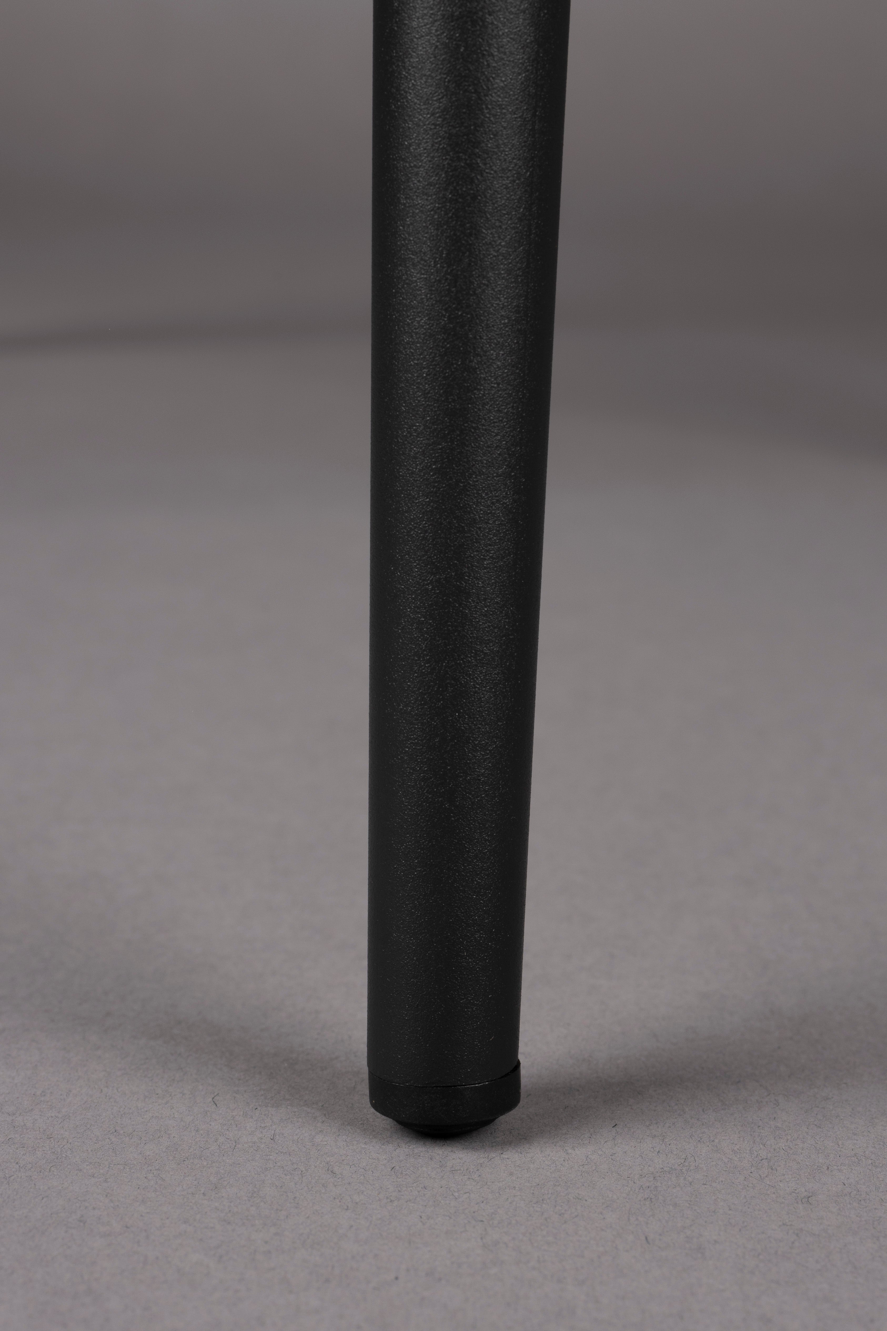 JADE chair dark blue with black base