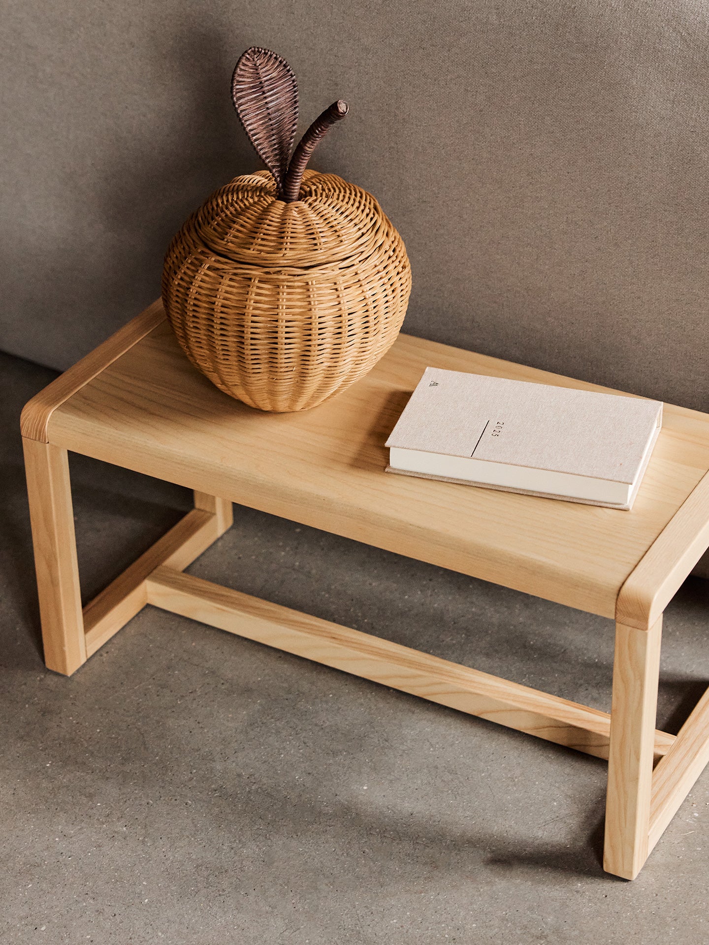 LITTLE ARCHITECT children's bench ash veneer