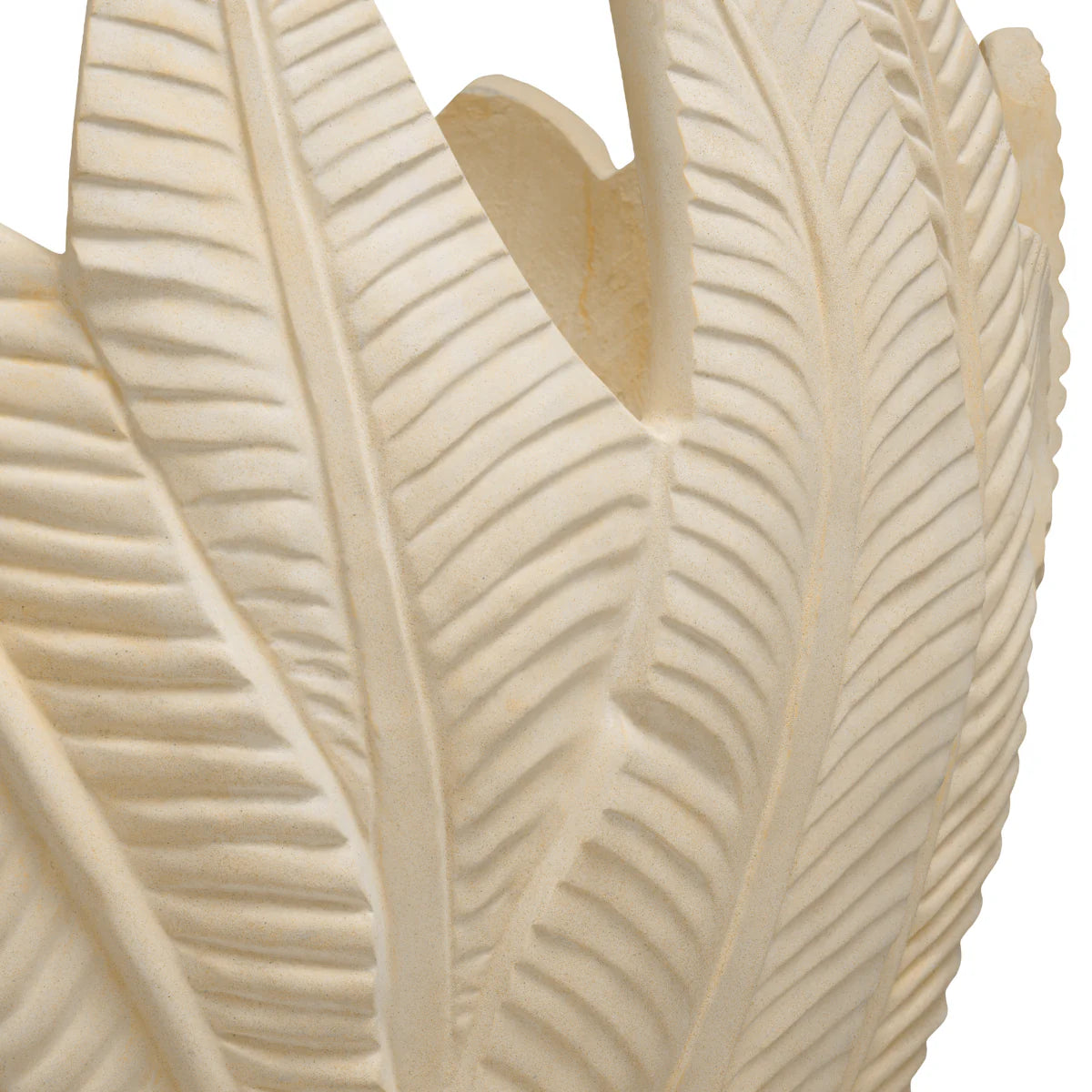 Exteriérový kvetináč ZANZIBAR krémový