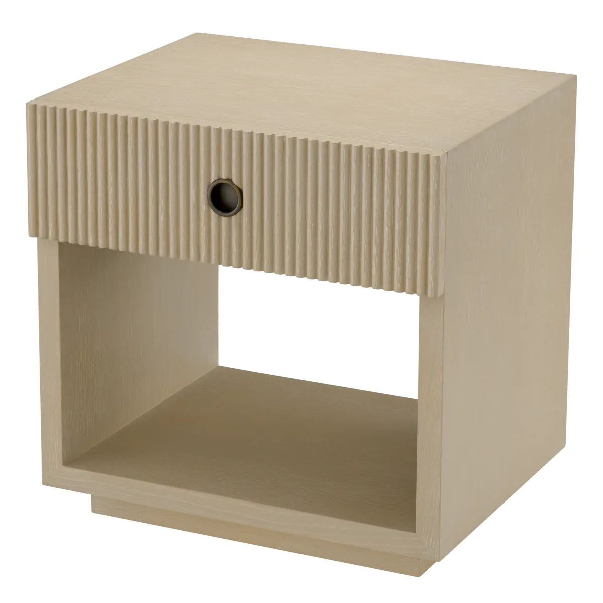 Nočná skrinka DIMITRIOS svetlý dubový dyha