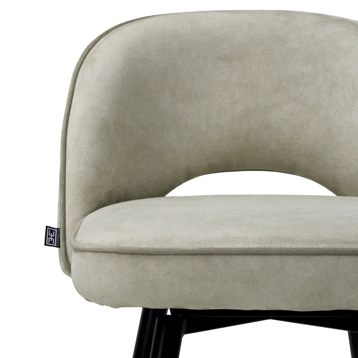 Set of velvet hokers cliff light gray