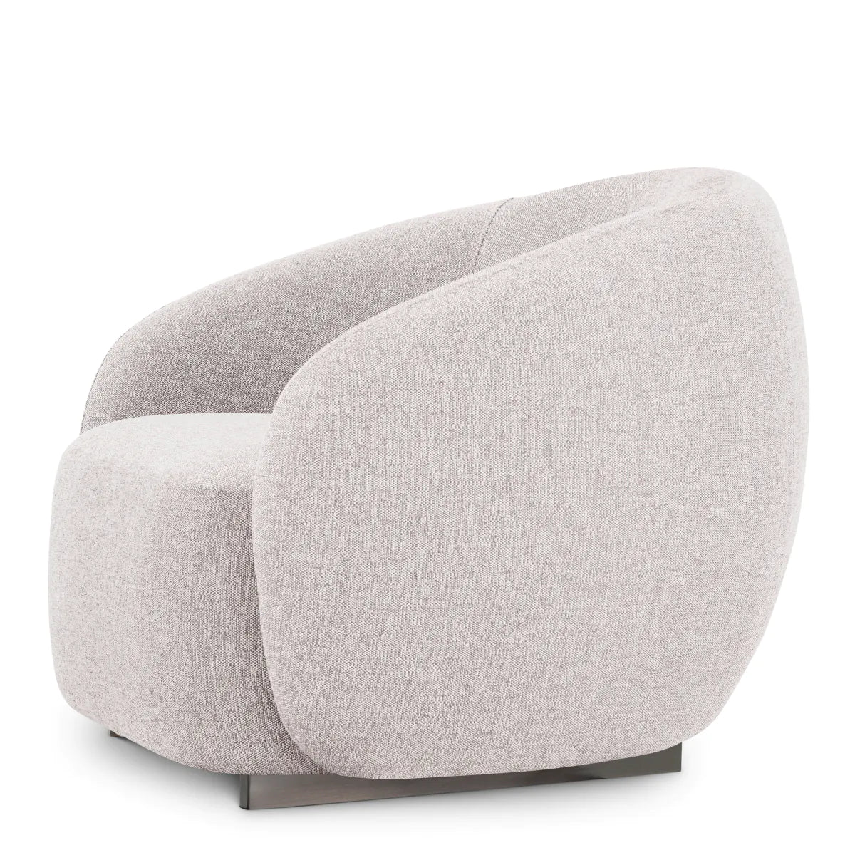 BRICE light gray garden armchair