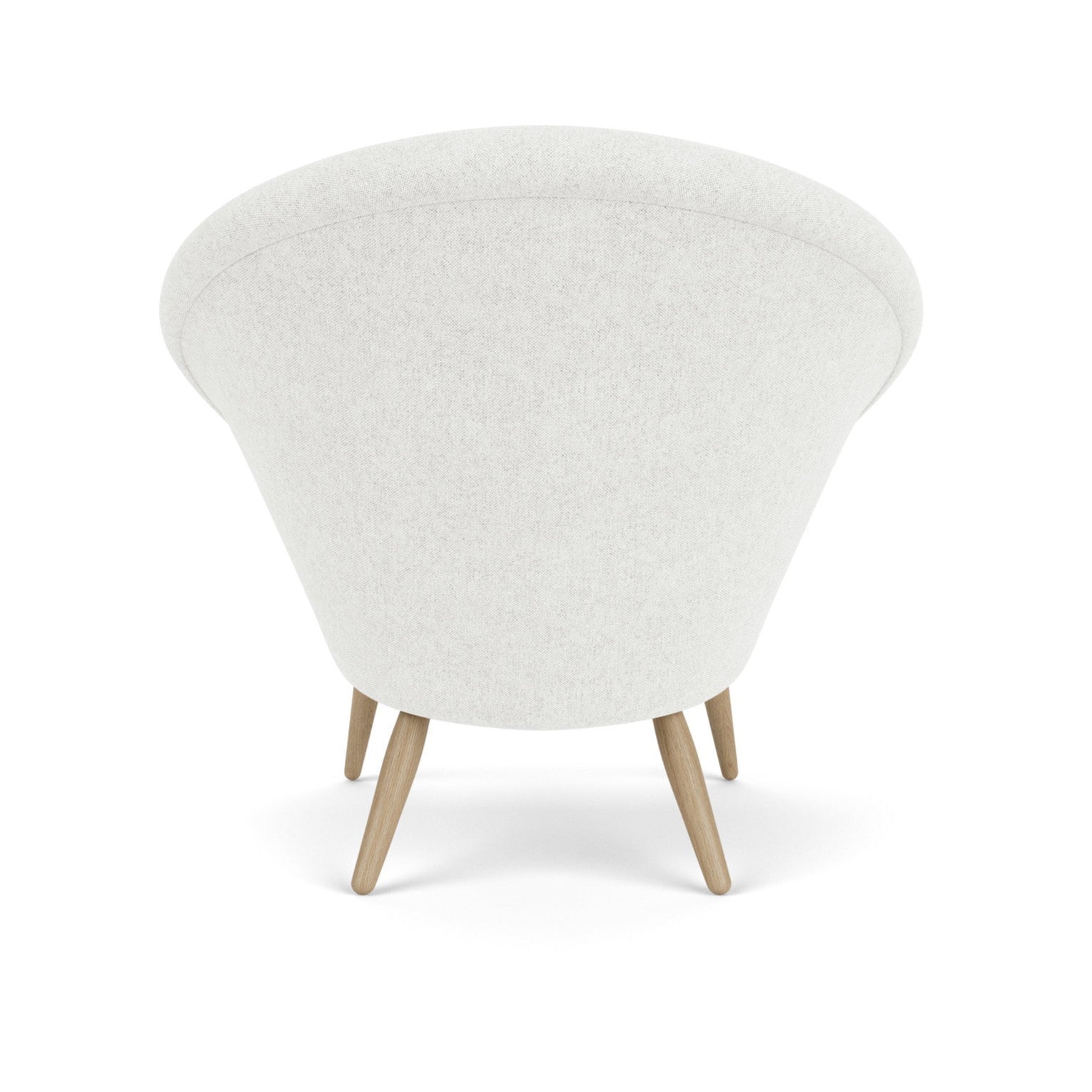 Fotel ODA svetlosivý s dubovou základňou