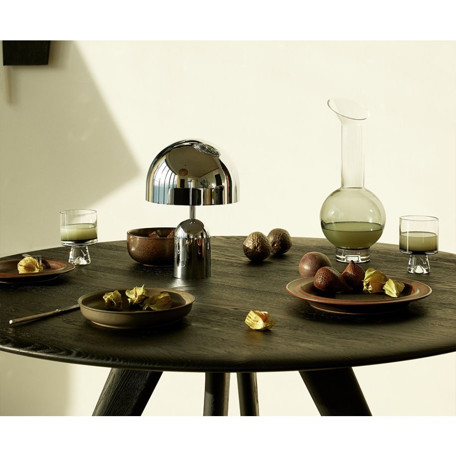 Prenosná lampa BELL strieborná