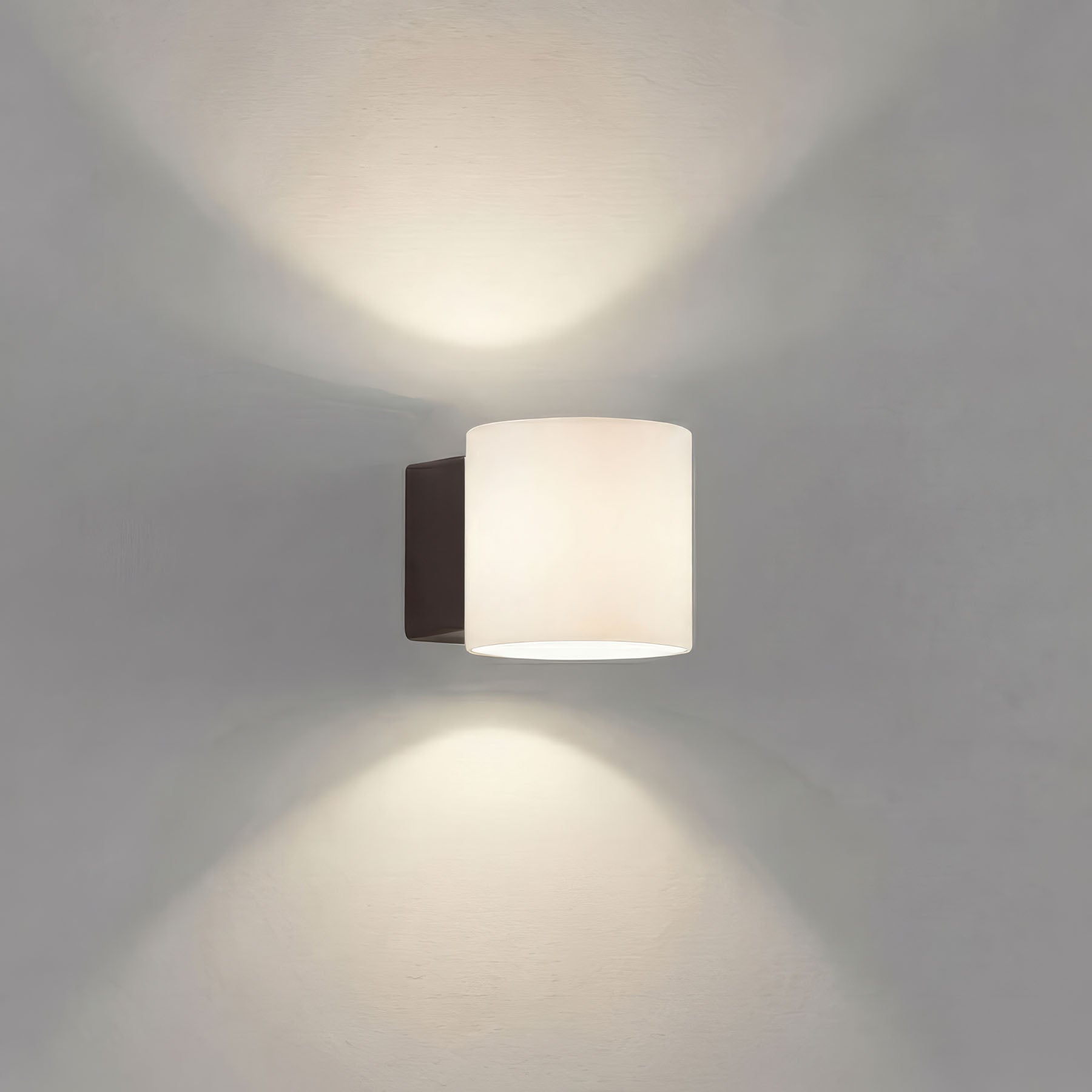Nástenná lampa TUBE hnedá