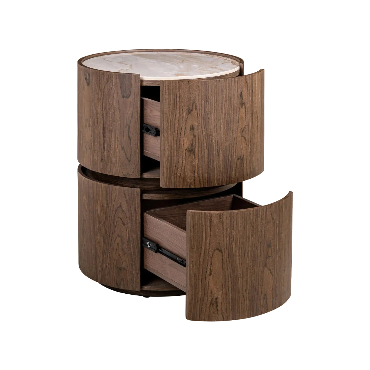 ELLERY Nightstand Brown