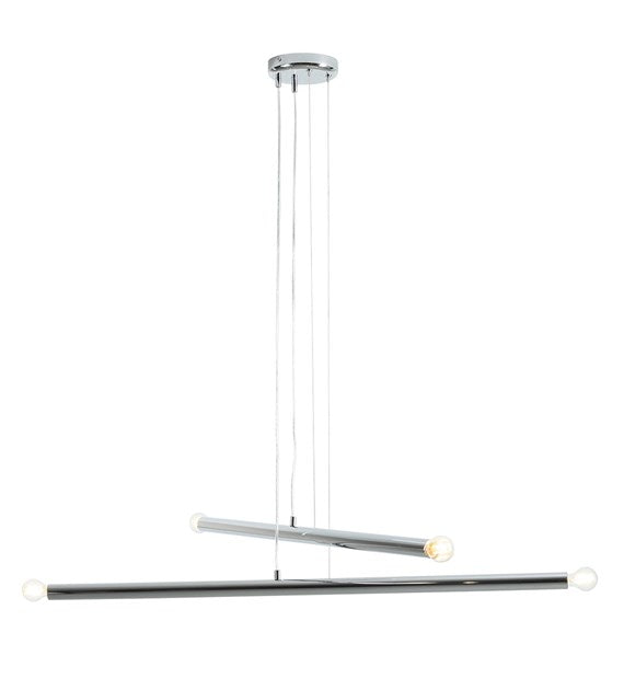 Závesná lampa TUBO chrómovaná