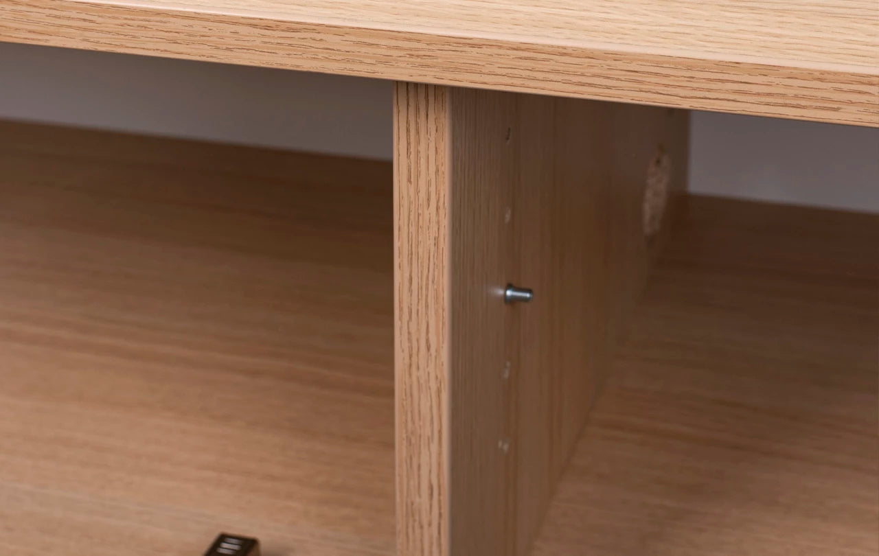 Szafka RTV GŁOŚNIKOWA fornir Rosanero    Eye on Design