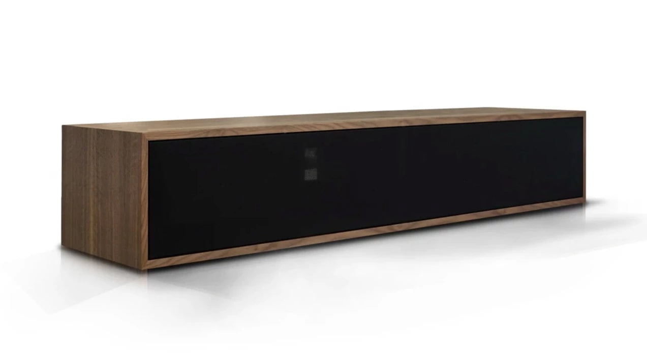 Szafka RTV GŁOŚNIKOWA fornir Rosanero    Eye on Design