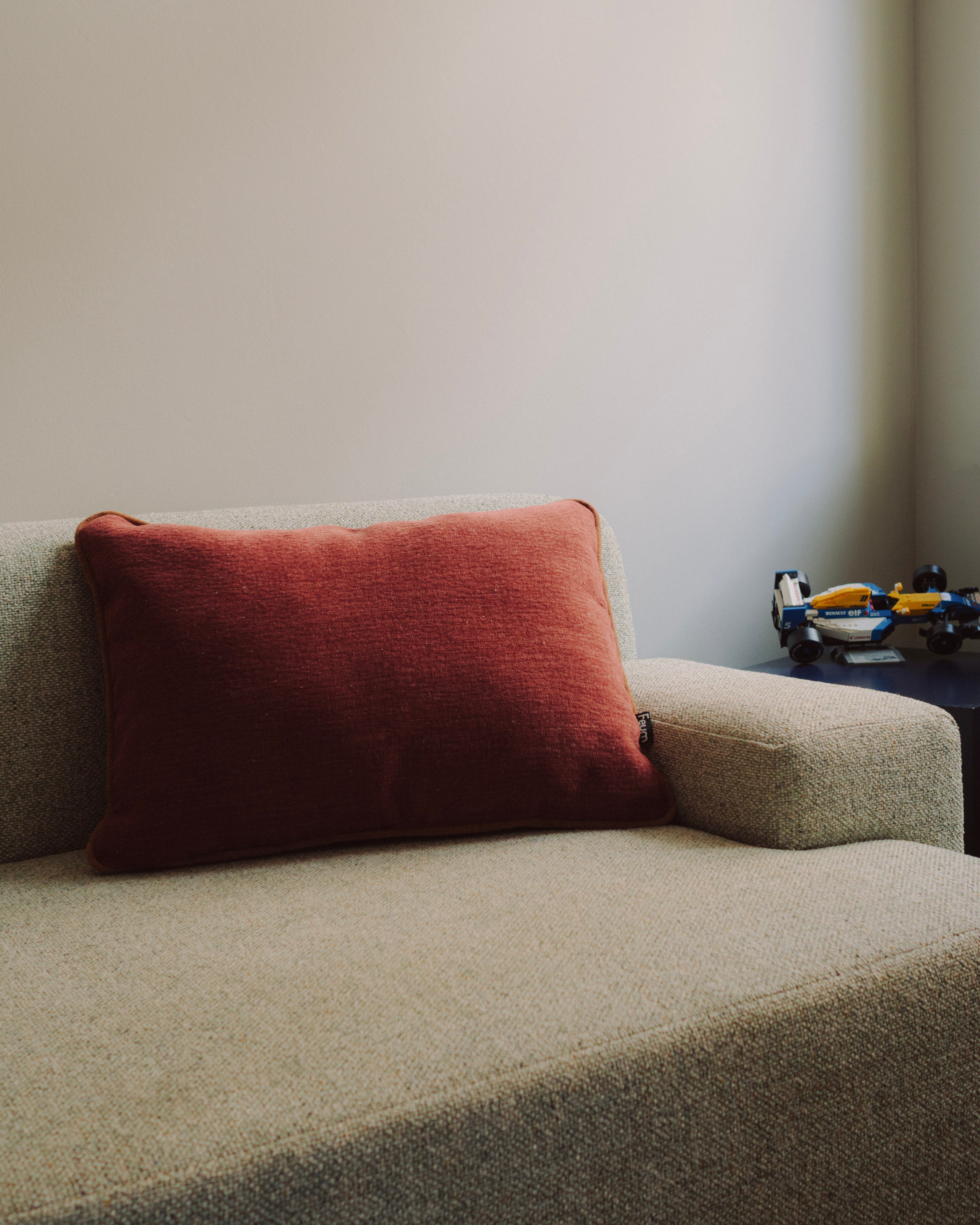 MIU Cushion in Crimson Red