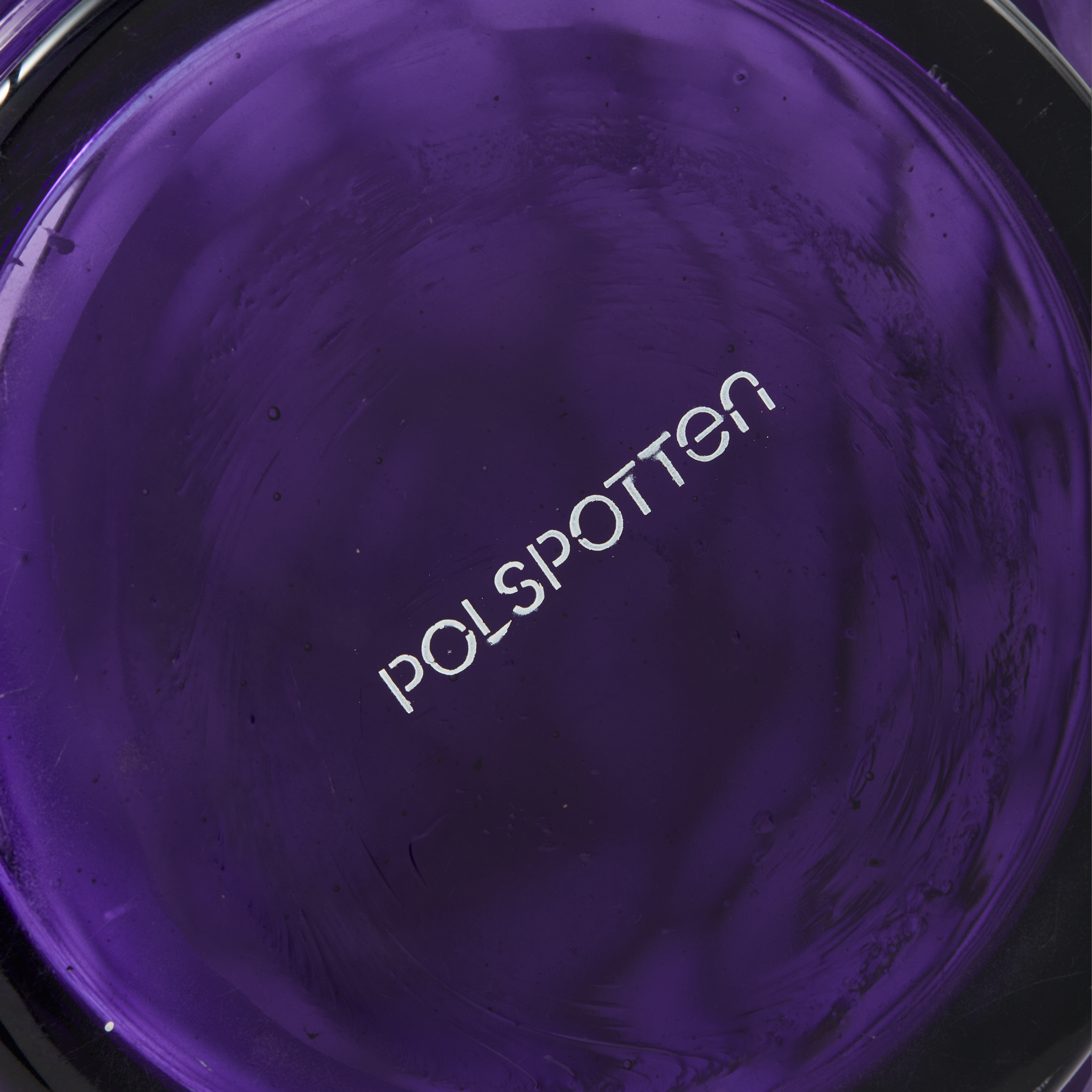 Sklenený váza HONEYCOMB tmavofialová