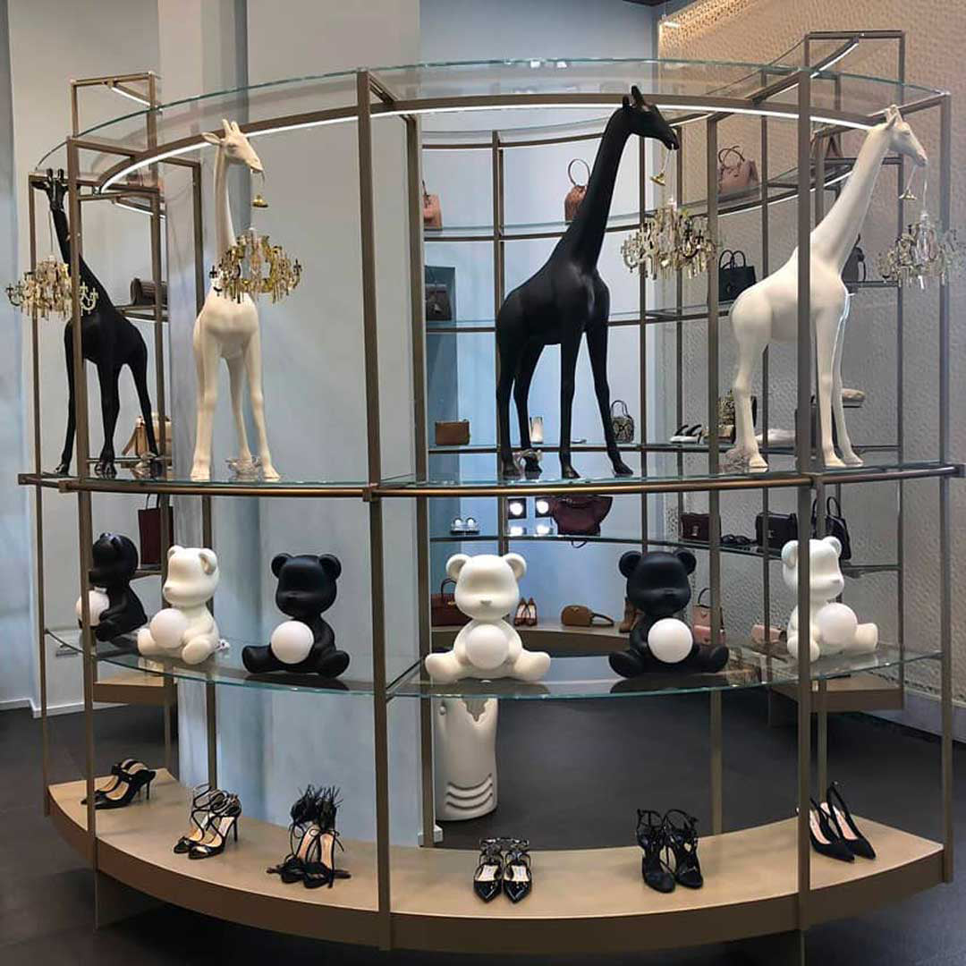 Lampa ŽIRAFA ZAMILOVANÁ XS ružová