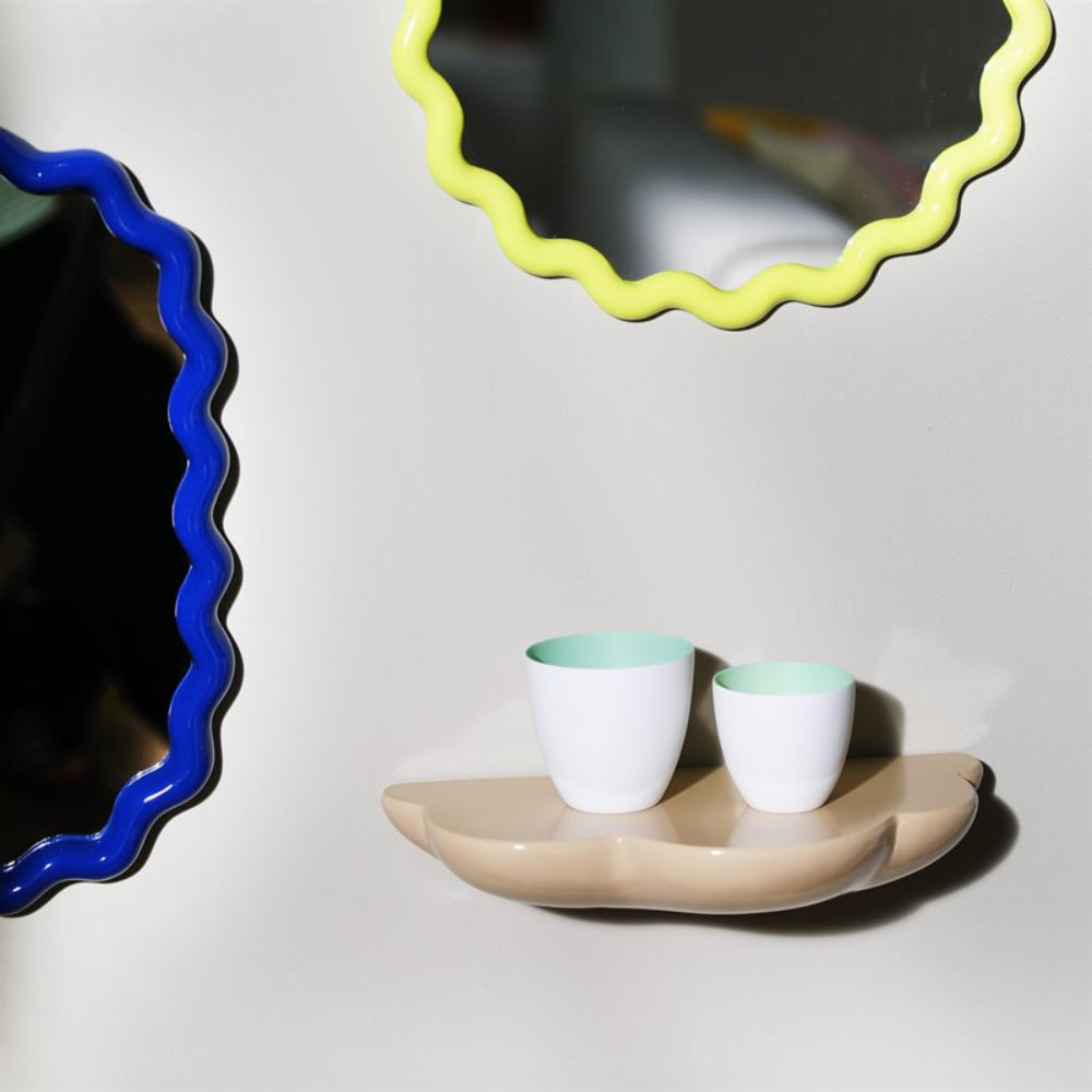 Kruhový luster ZIGZAG žltý