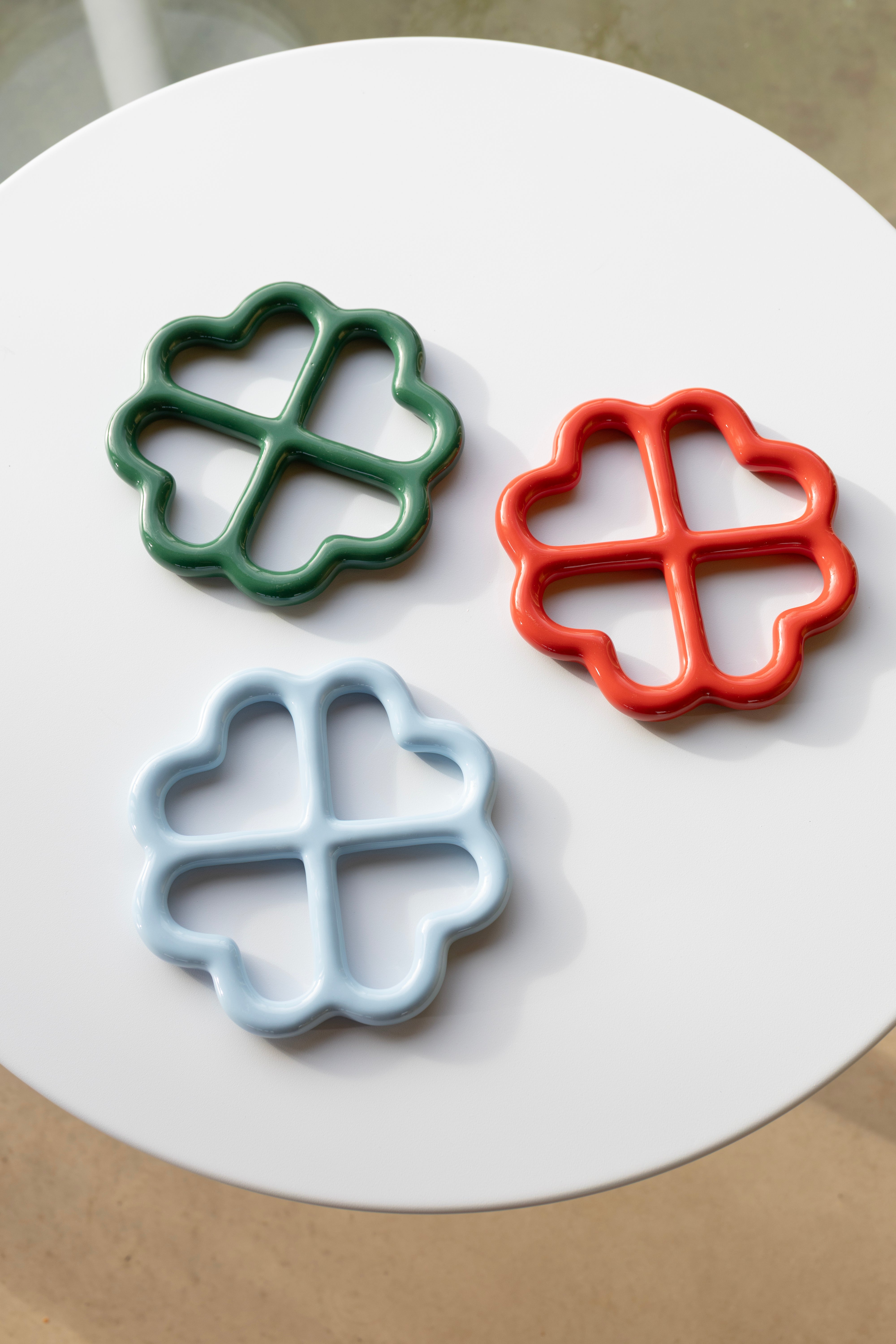 CLOVER coaster green