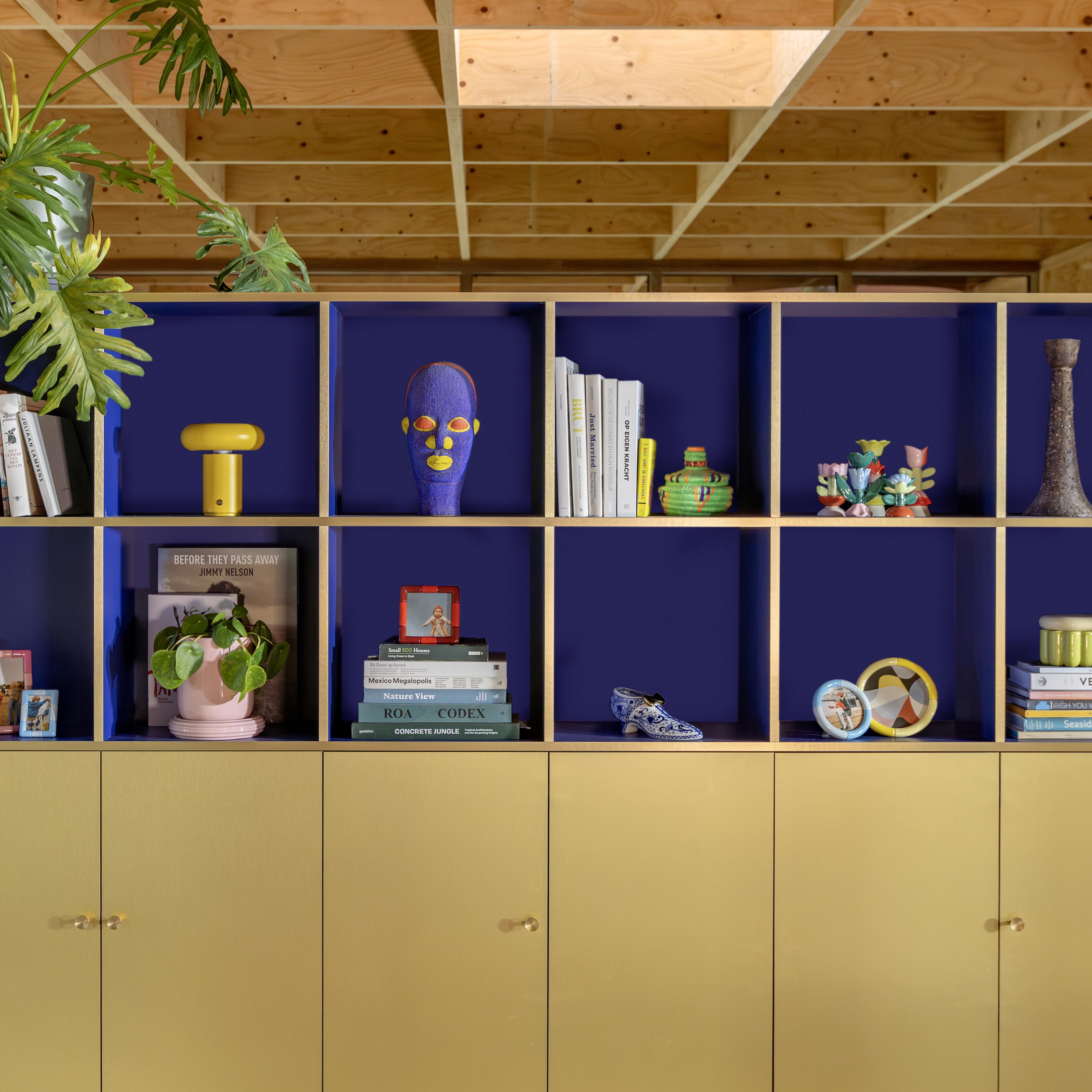 Skarbonka DELFTWARE SHOE biela s modrou