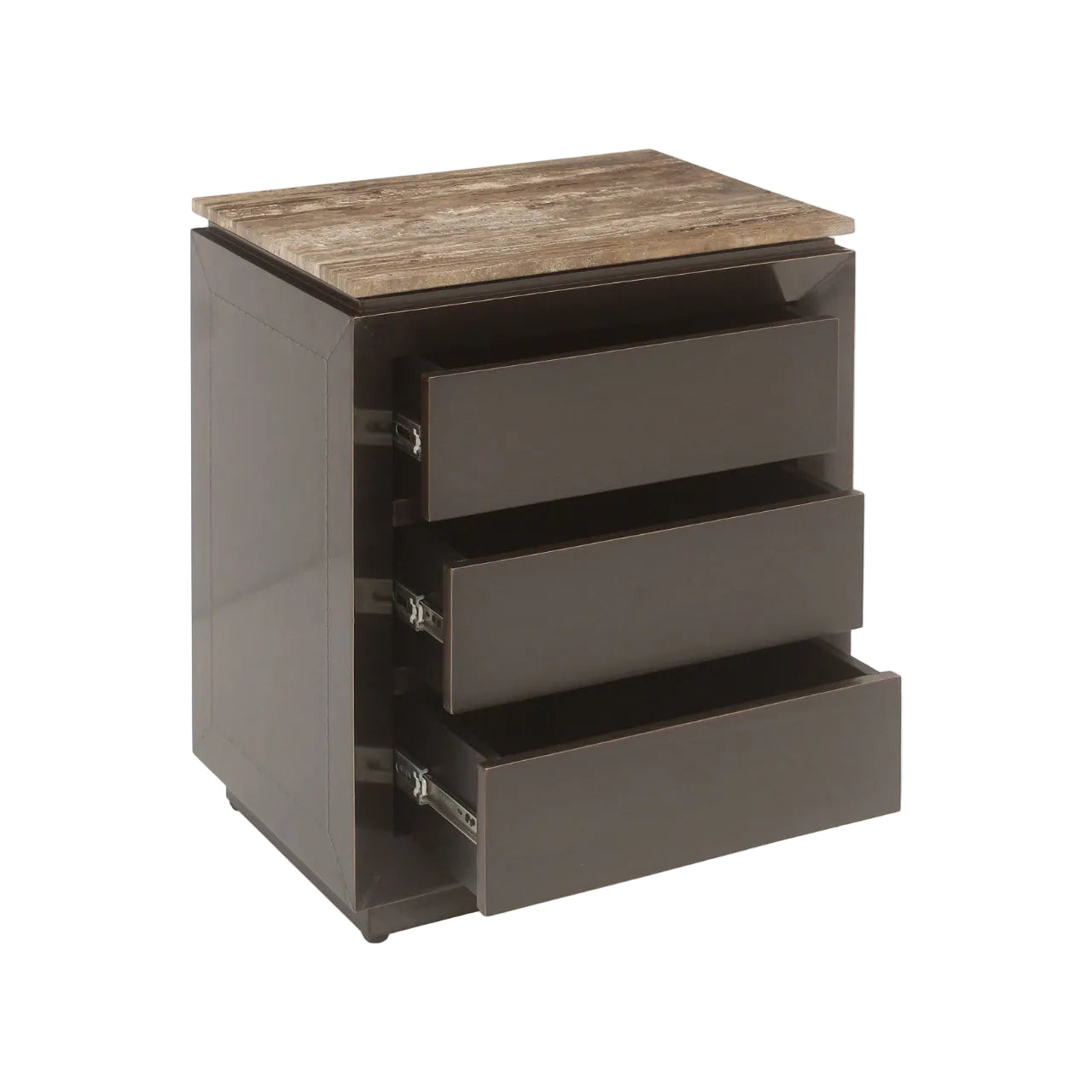 RUSSO Nightstand Brown