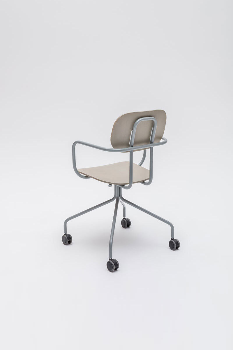 Krzesło NEW SCHOOL bordowy [Milena] MDD    Eye on Design