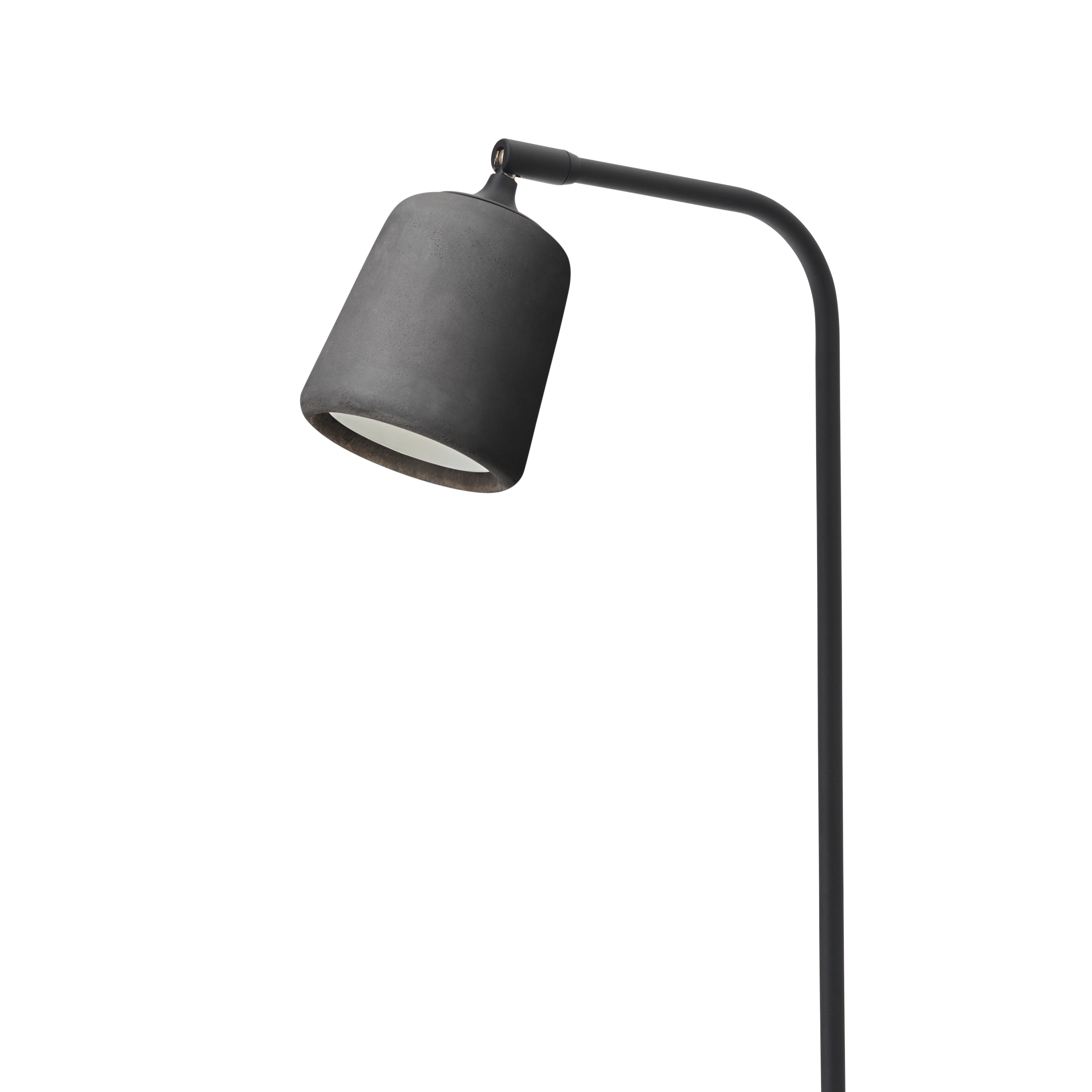 Floor lamp Material dark cement