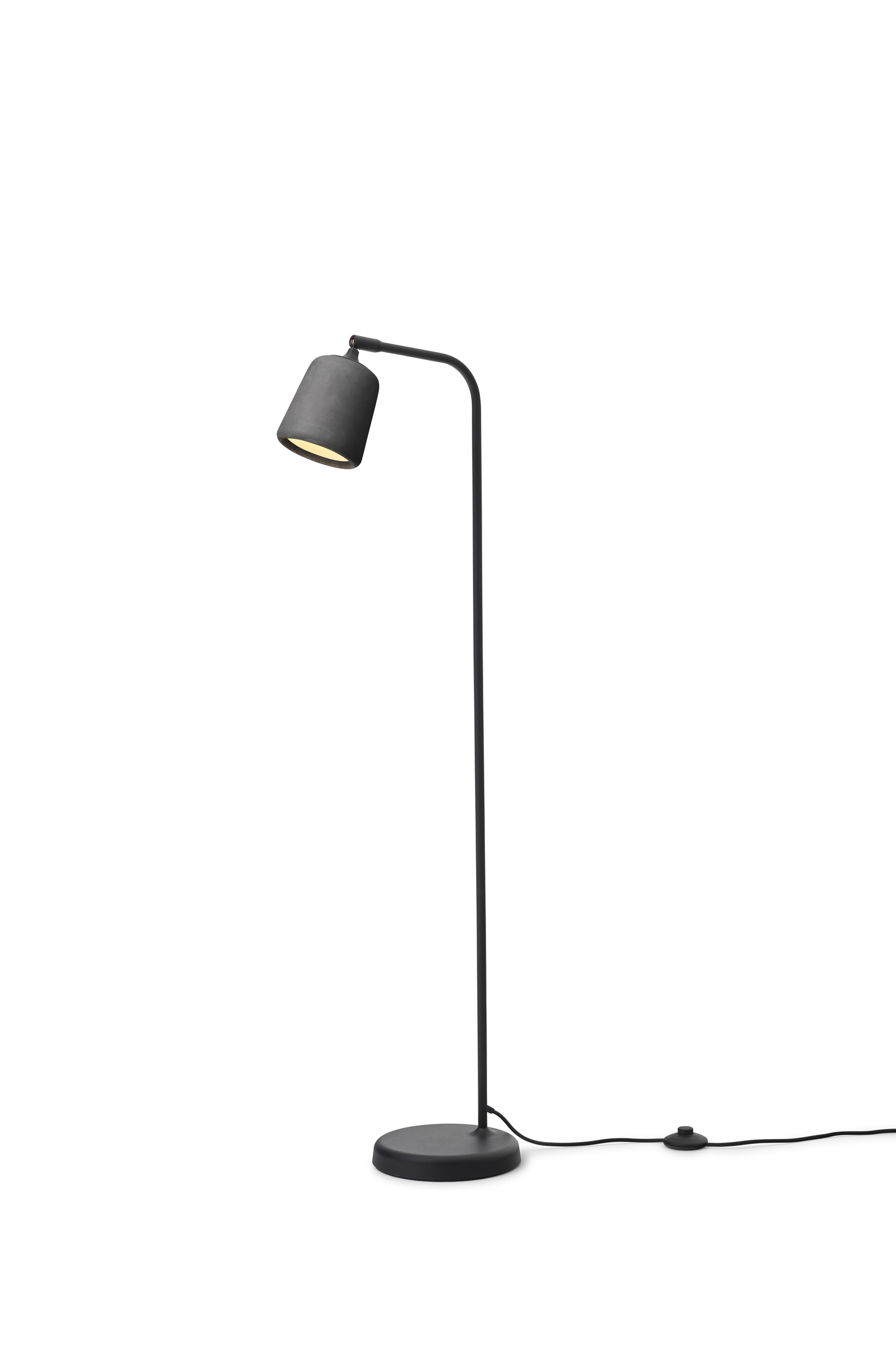 Floor lamp Material dark cement