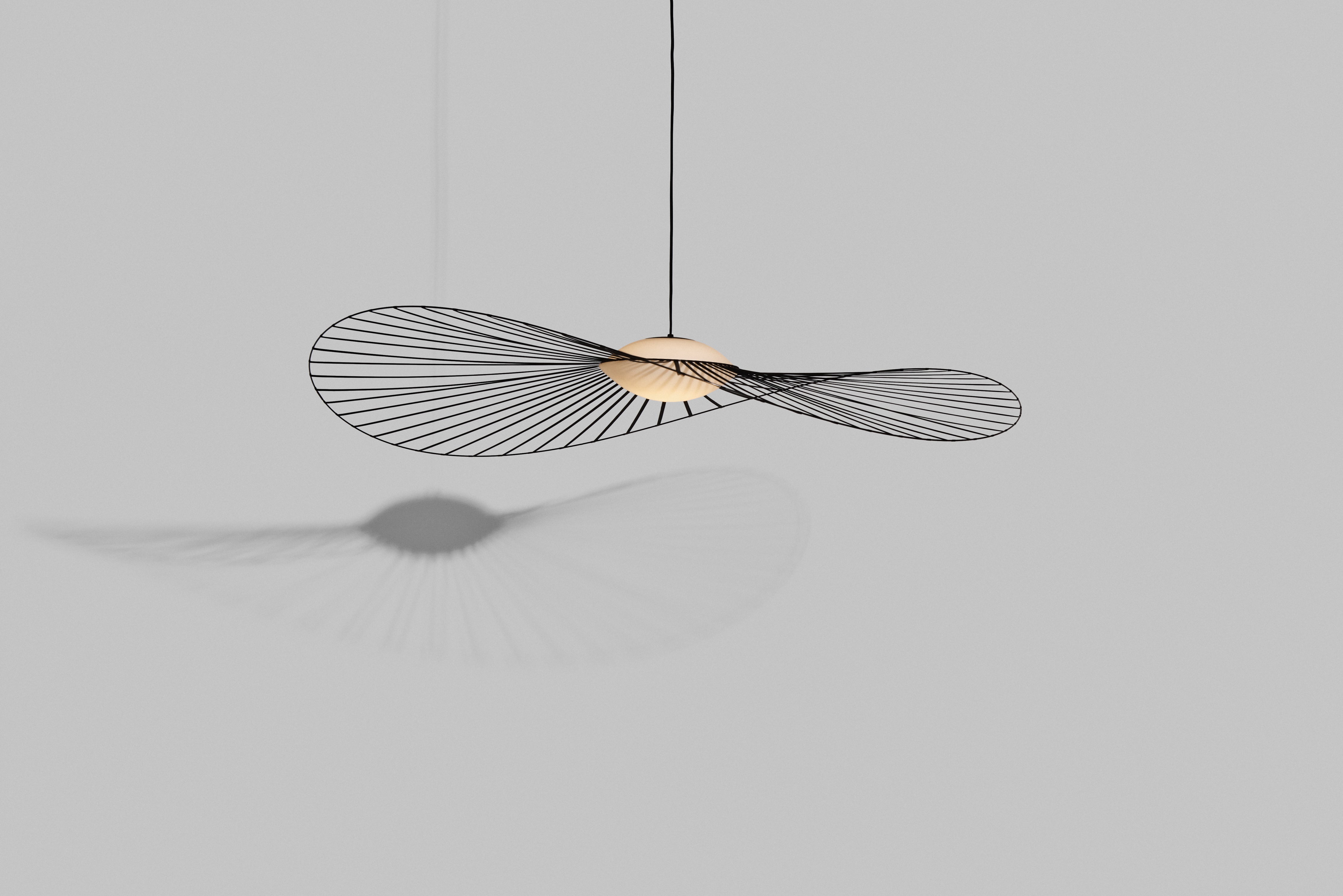 Závesná lampa VERTIGO NOVA čierna