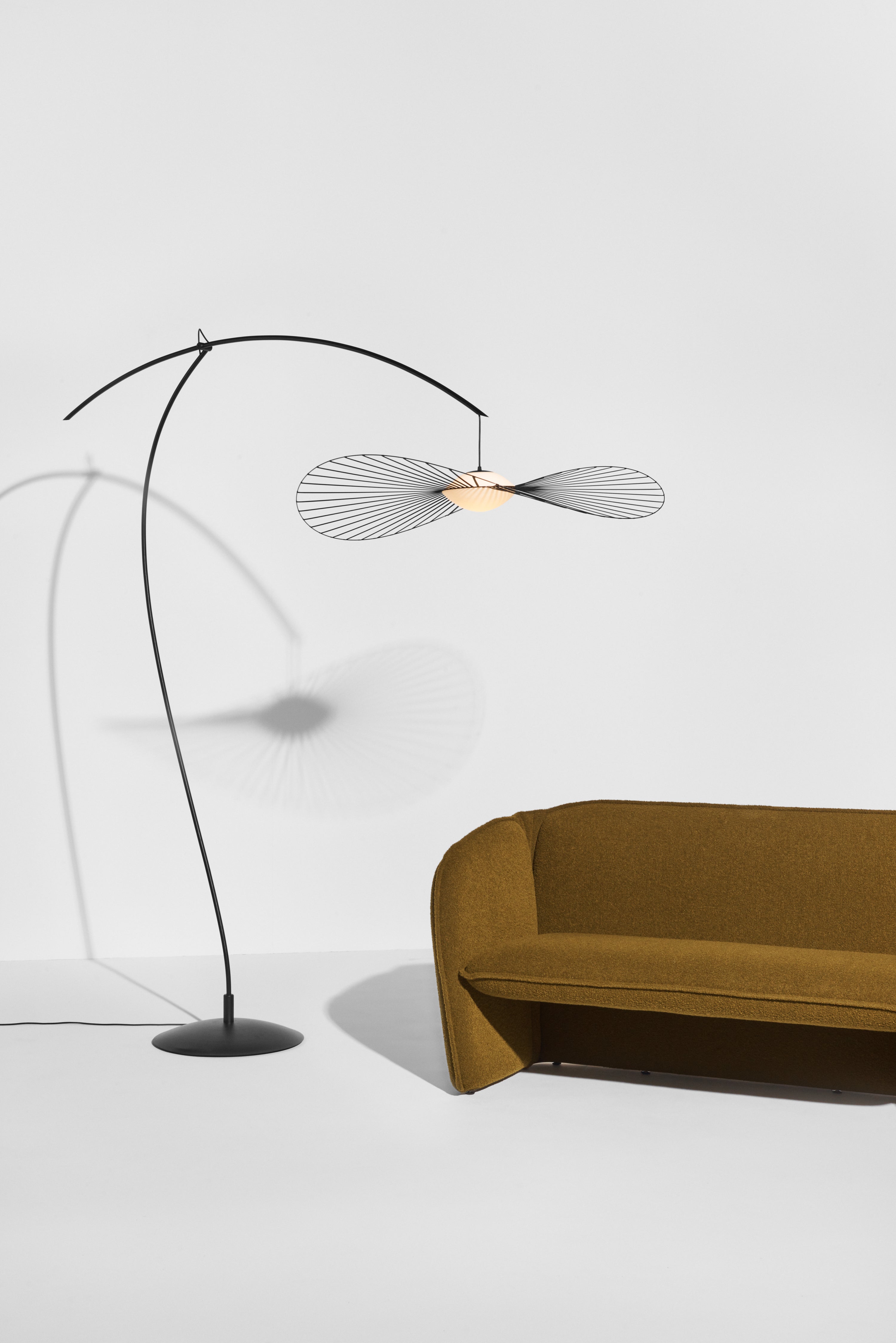 Lampa podłogowa VERTIGO NOVA czarny