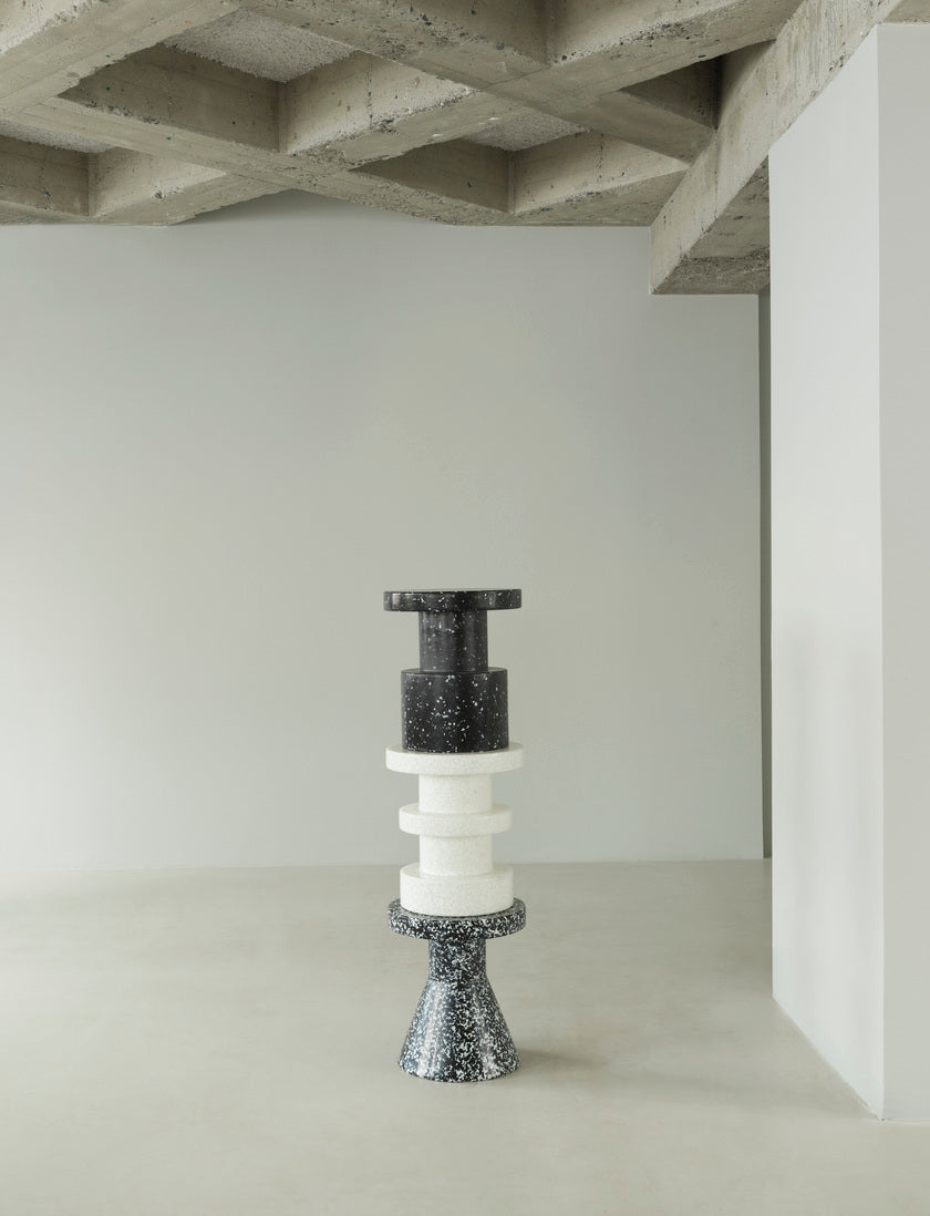 Bočný stolík BIT CONE modrý