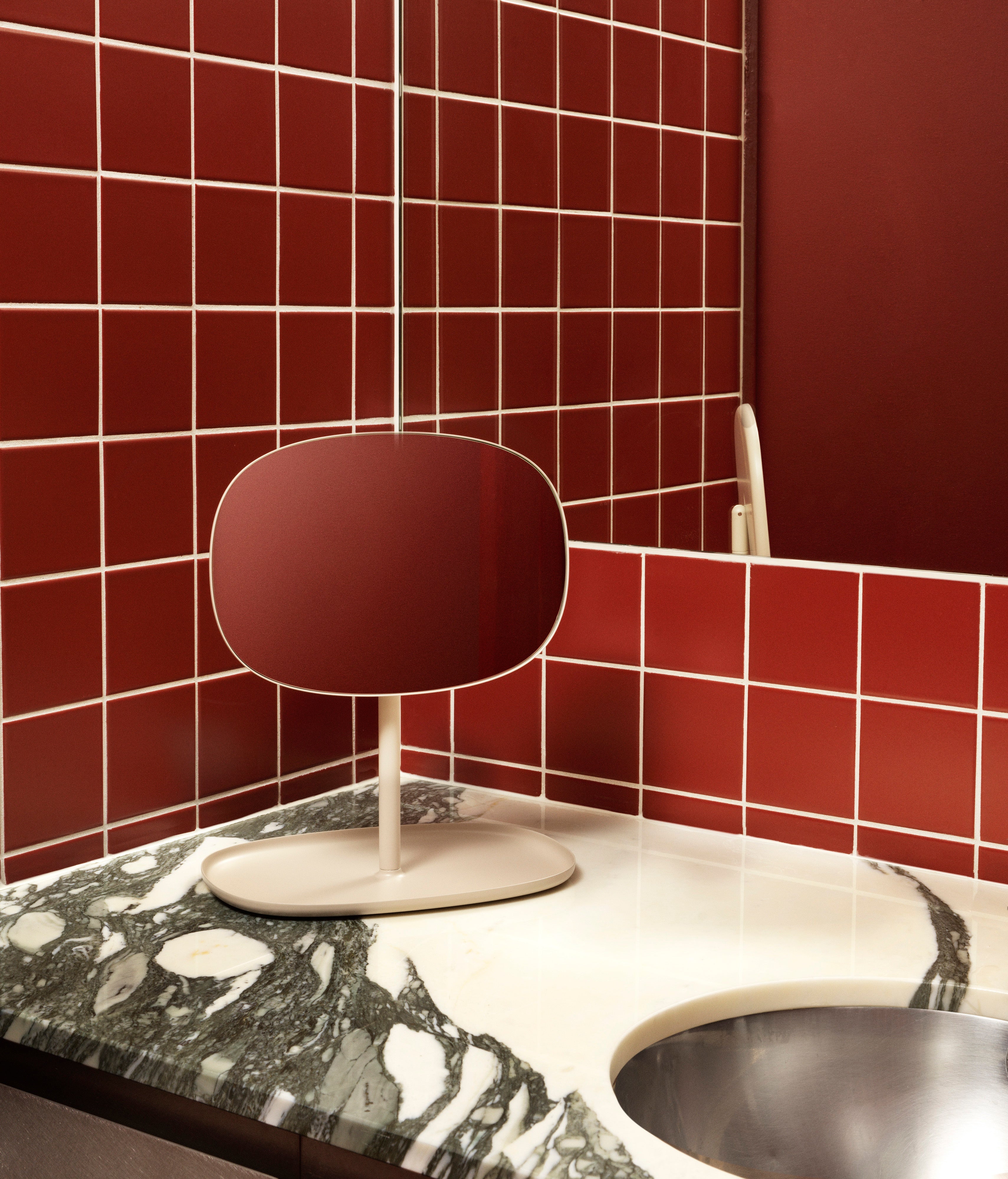 Luster s podstavcom FLIP pieskový