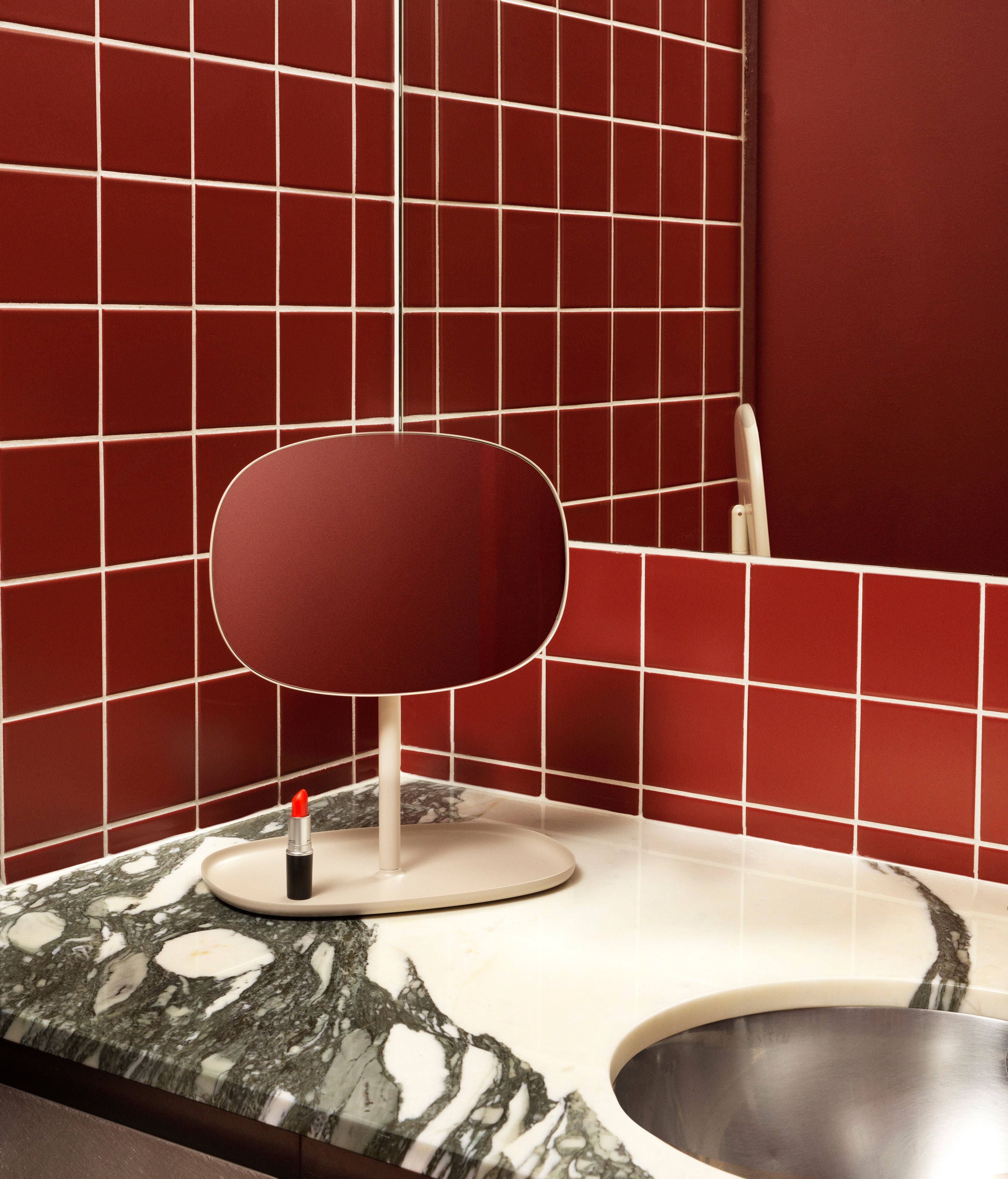 Luster s podstavcom FLIP pieskový