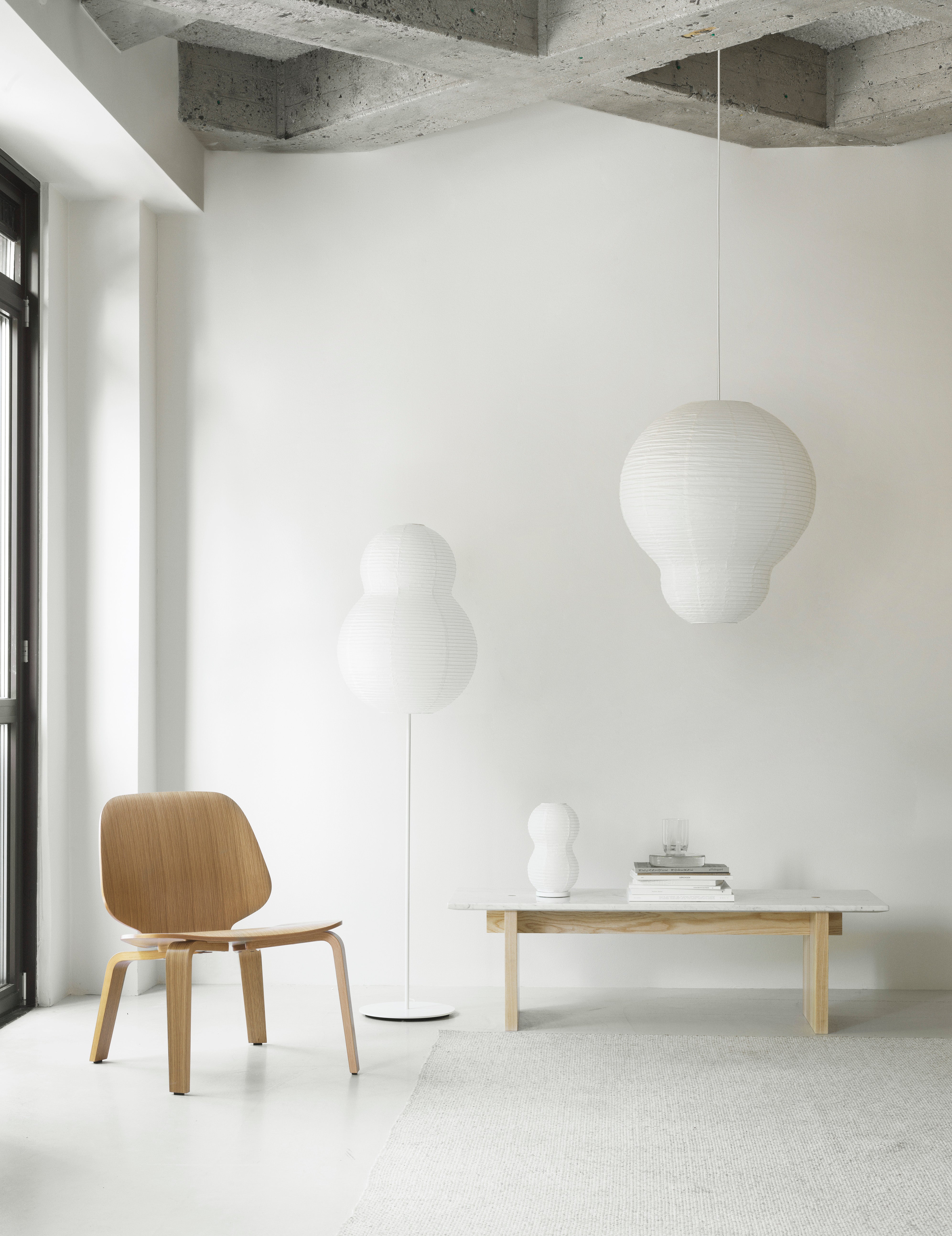 Stojaca lampa PUFF biela