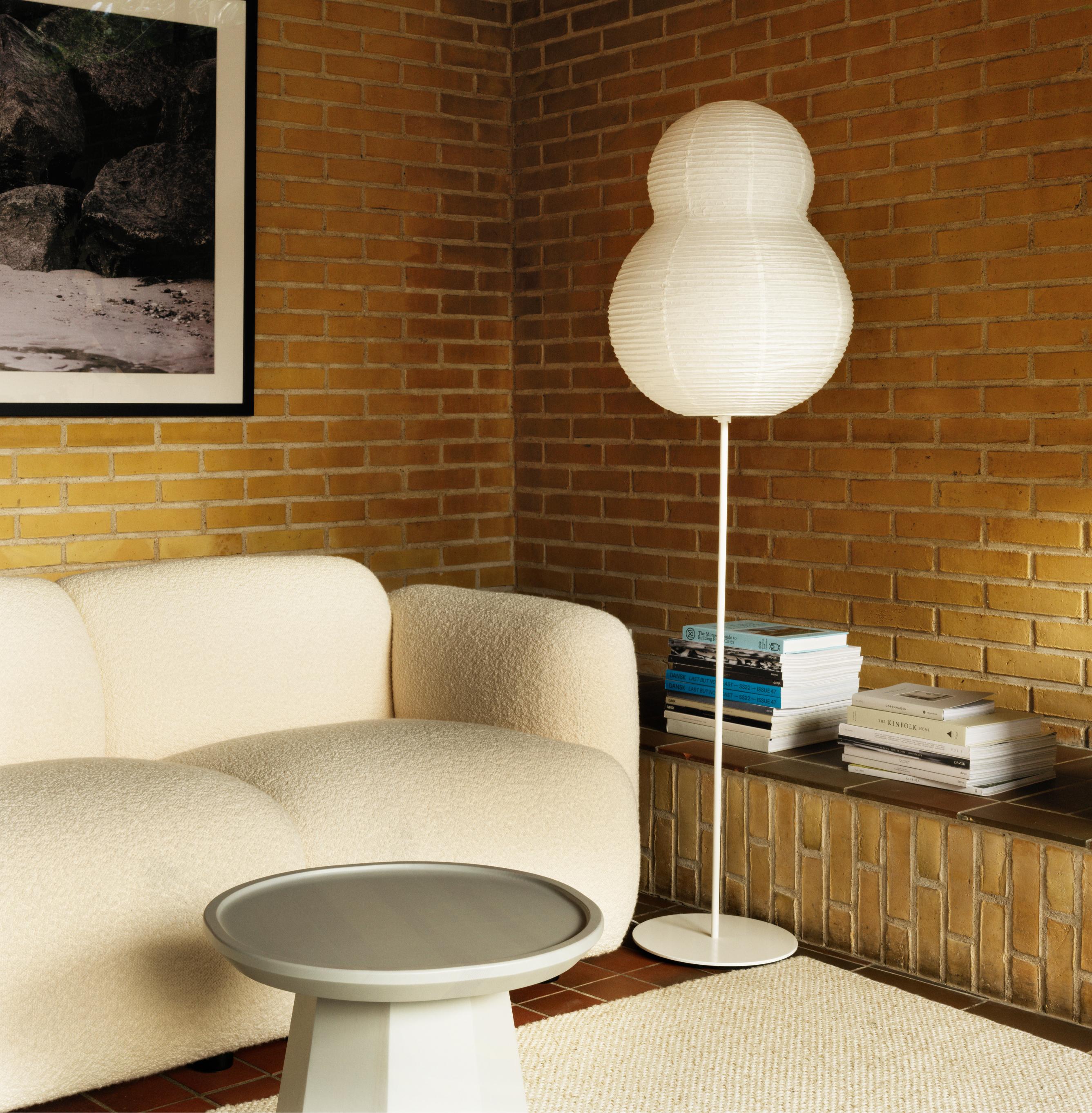 Stojaca lampa PUFF biela