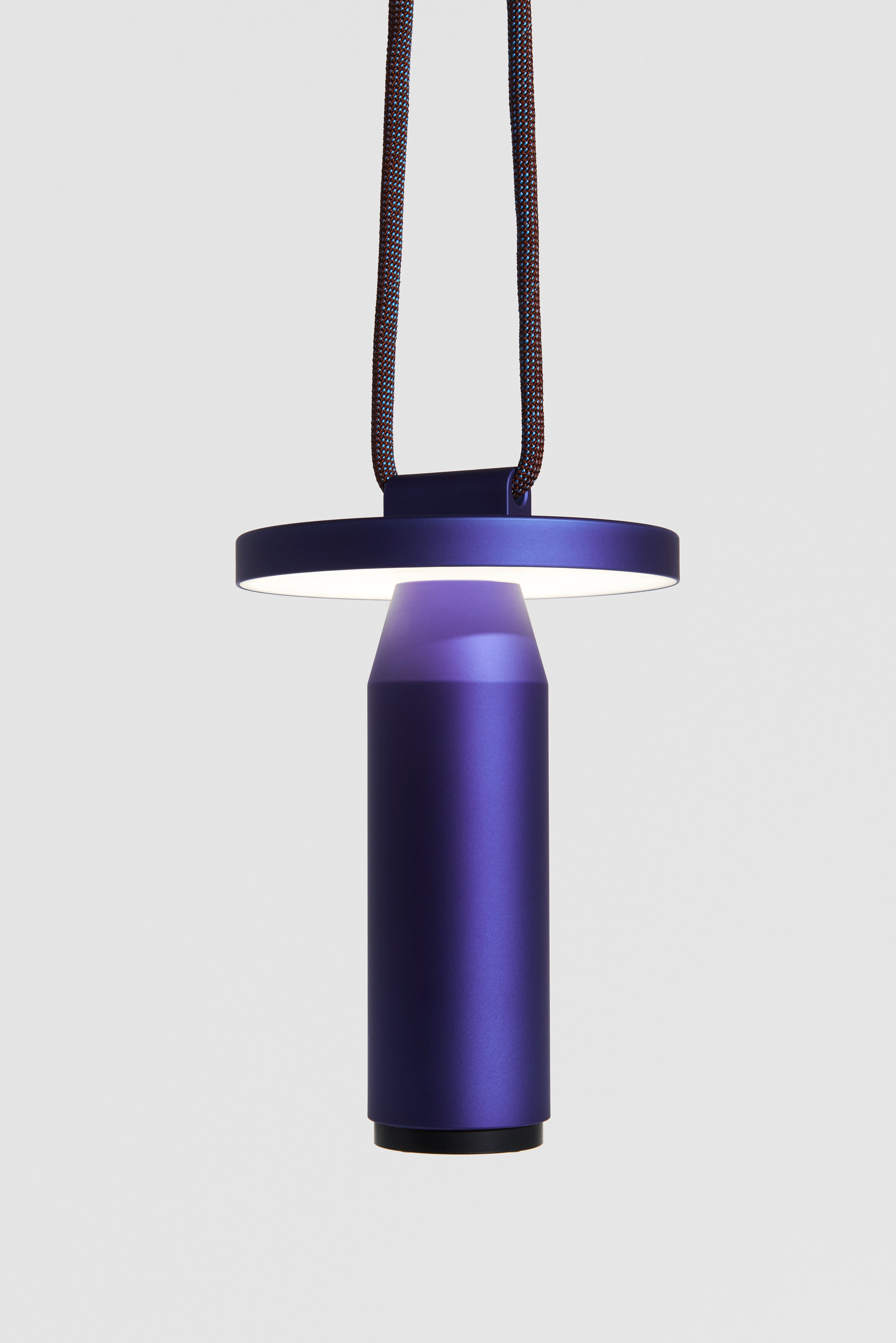 Prenosná lampa QUASAR tmavomodrá