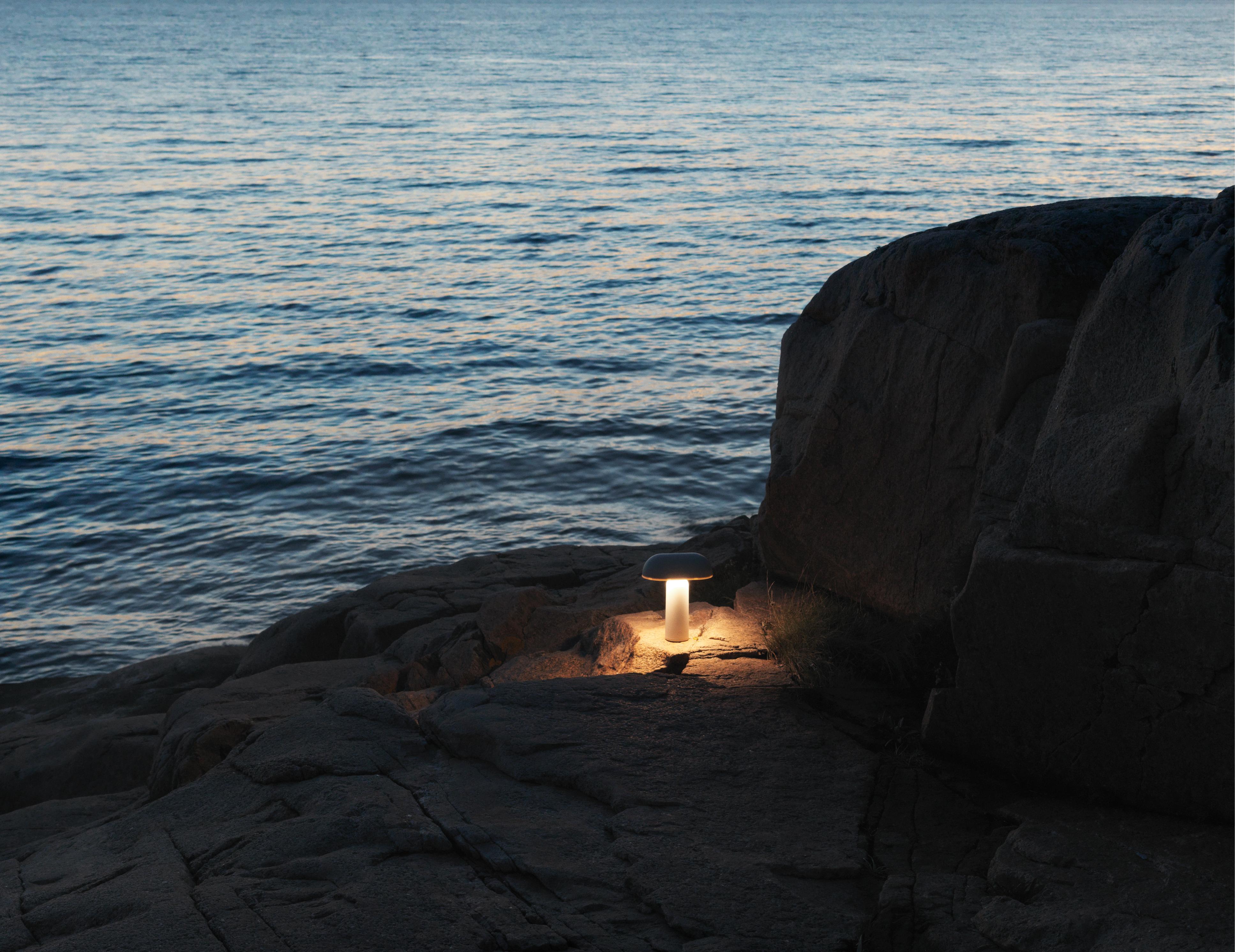 Prenosná lampa PORTA biela
