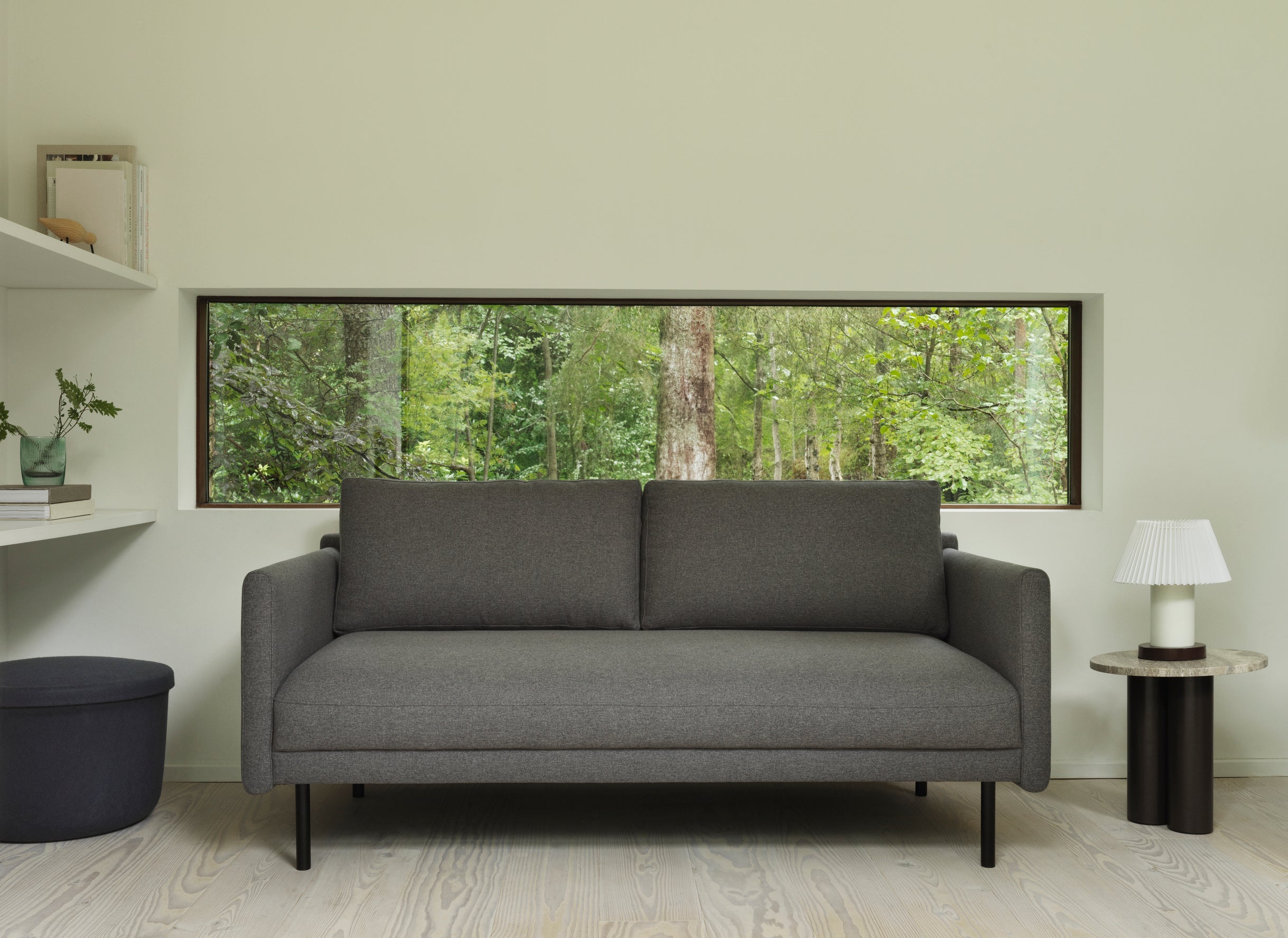 Bočný stolík DIT hnedá základňa