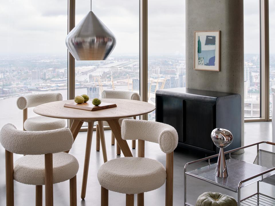 Závesná lampa UNBEATEN STOUT strieborná