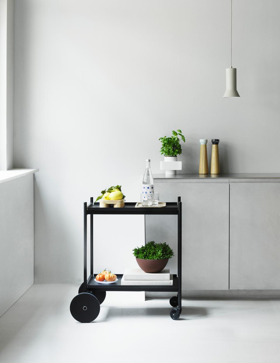 Barový vozík RUL bordový