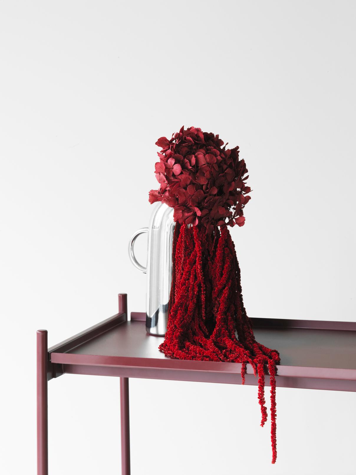 Barový vozík RUL bordový