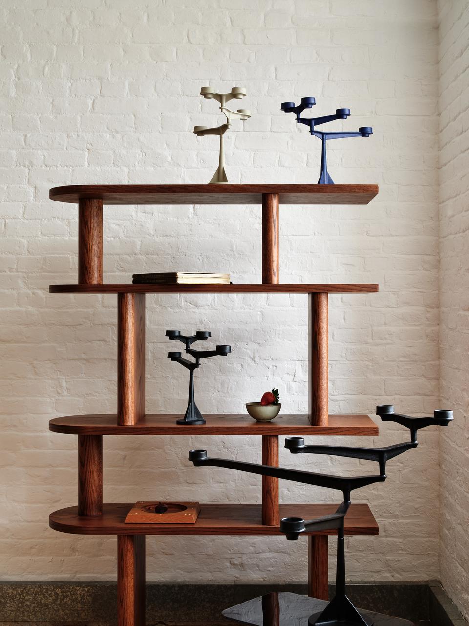 Sviečnik SPIN MINI krémový