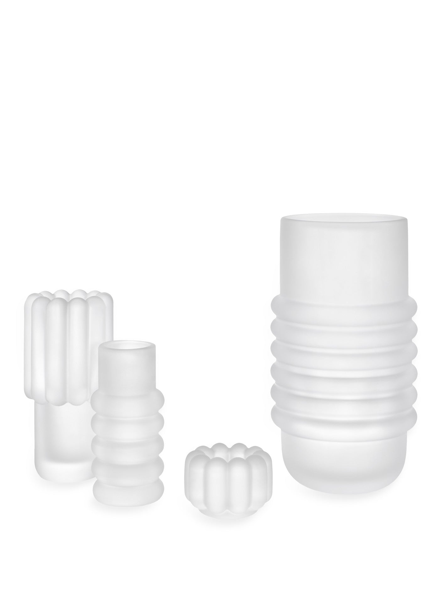 Váza PRESS matné sklo