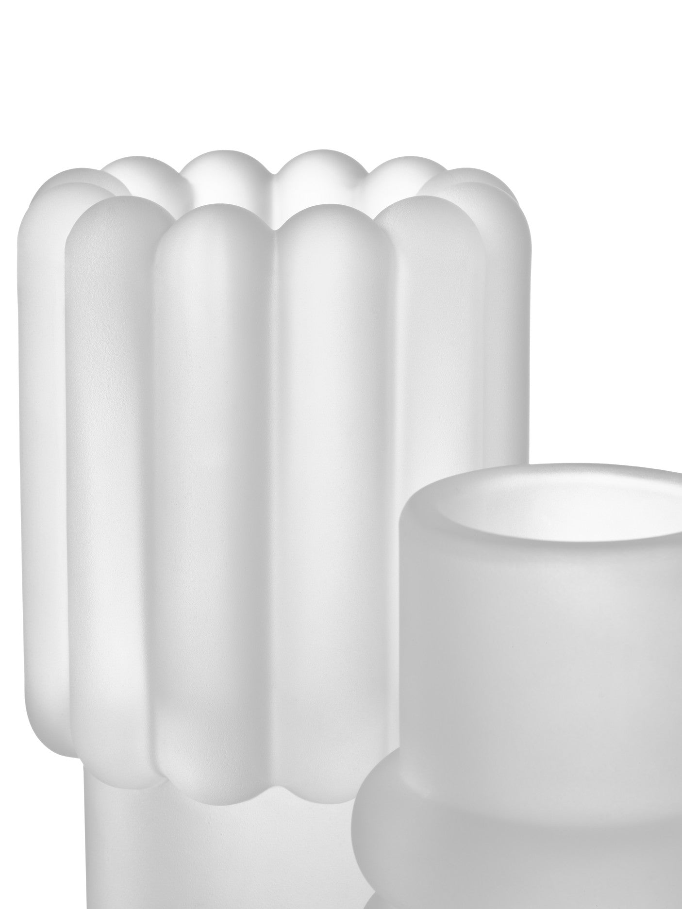 Váza PRESS matné sklo